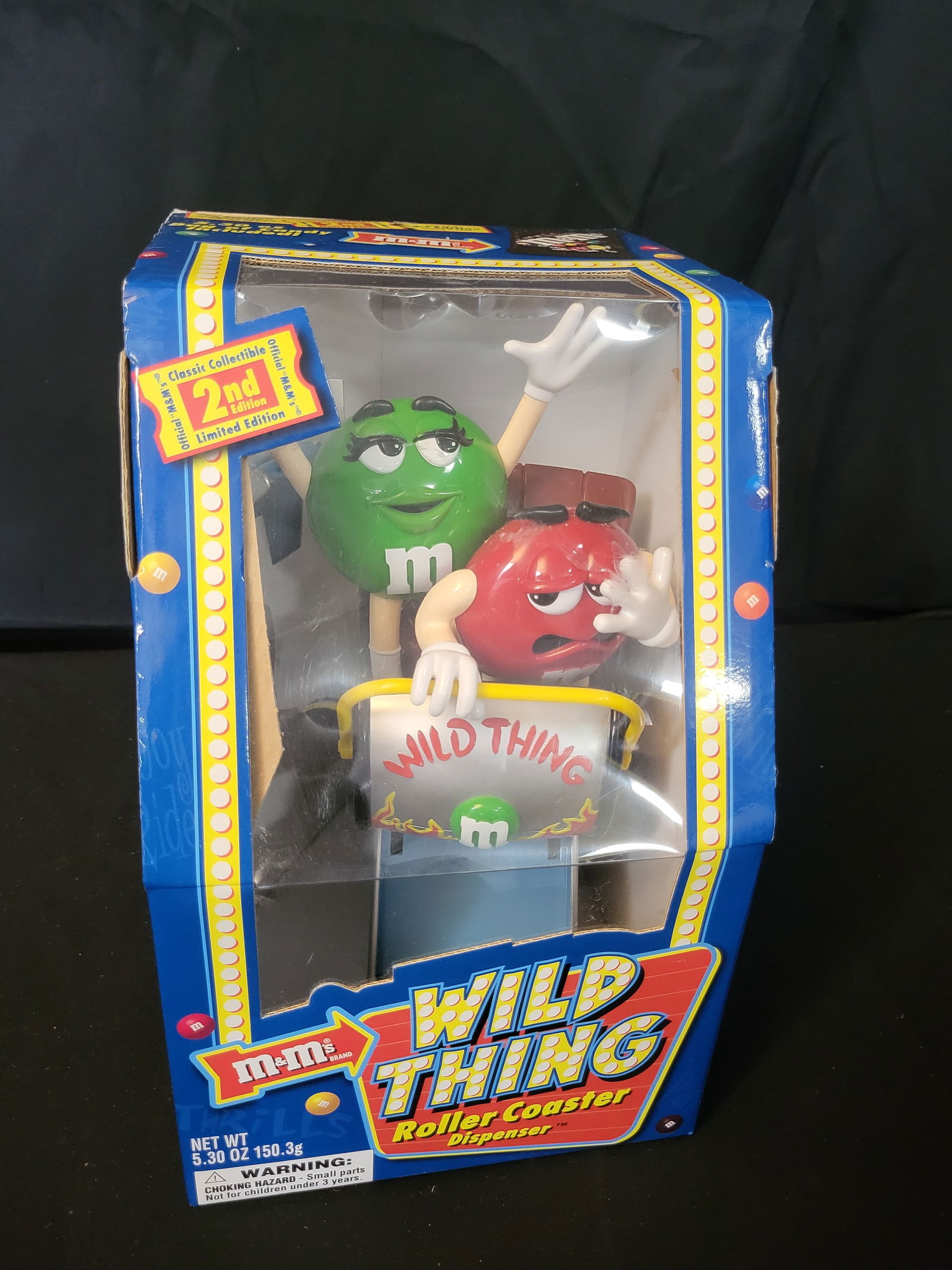 I00068 M&M's Wild Thing Roller Coaster Candy Dispenser (1 of 3)