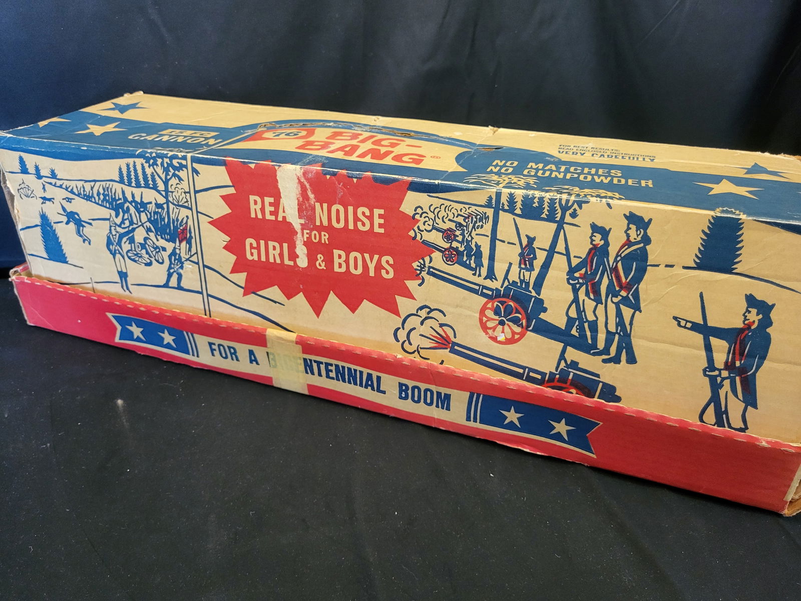 I00541 Big-Bang Model 15 FC Carbide Cannon in Original Bicentennial Box (1 of 4)