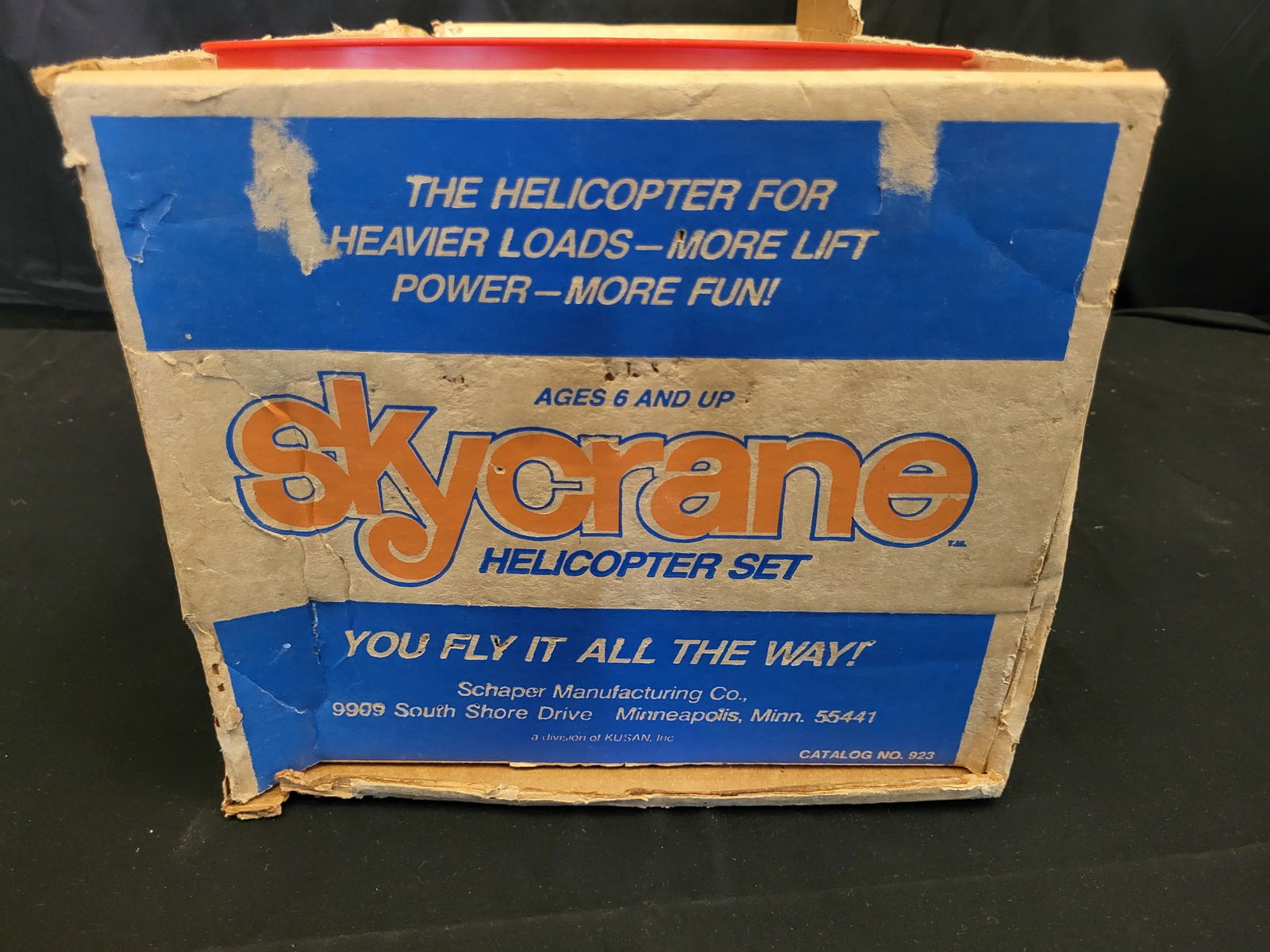 I00333 Schaper Manufacturing Co. Skycrane Helicopter Set Catalog No. 923 (1 of 2)