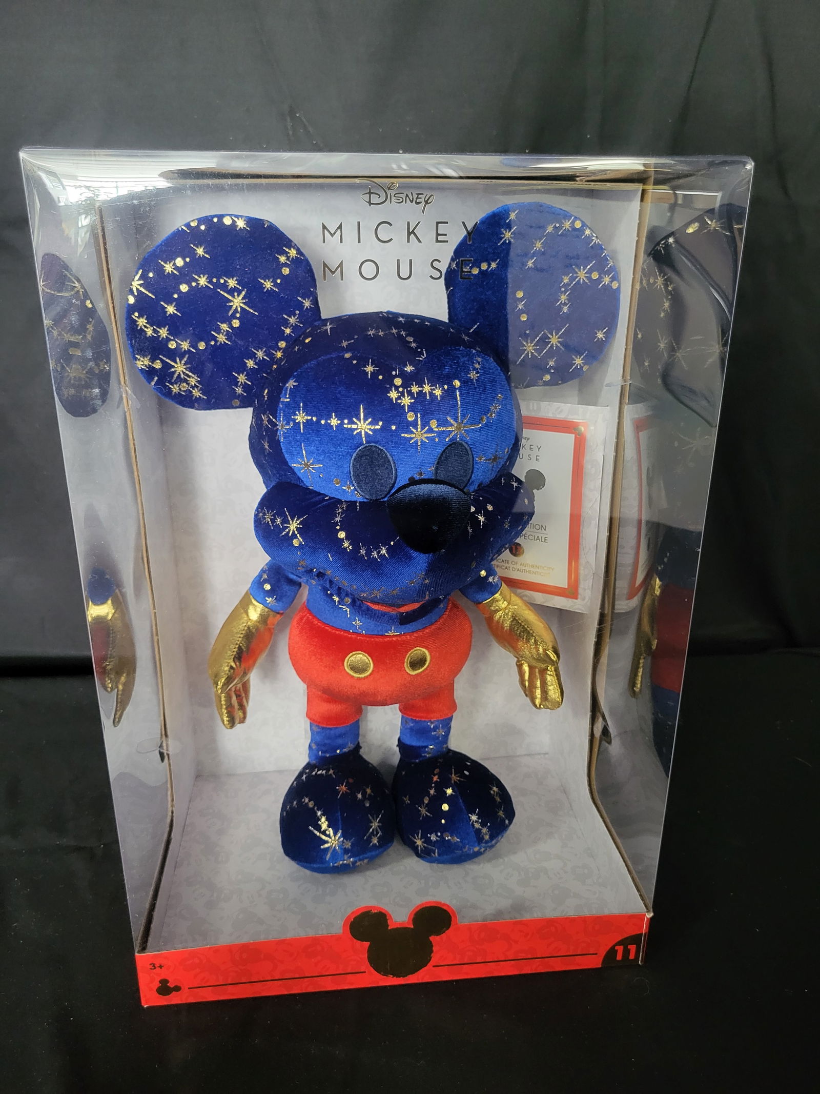 I00229 Disney Year of the Mouse Collector Plush Fantasia Mickey Mouse Special Edition 11 (1 of 3)