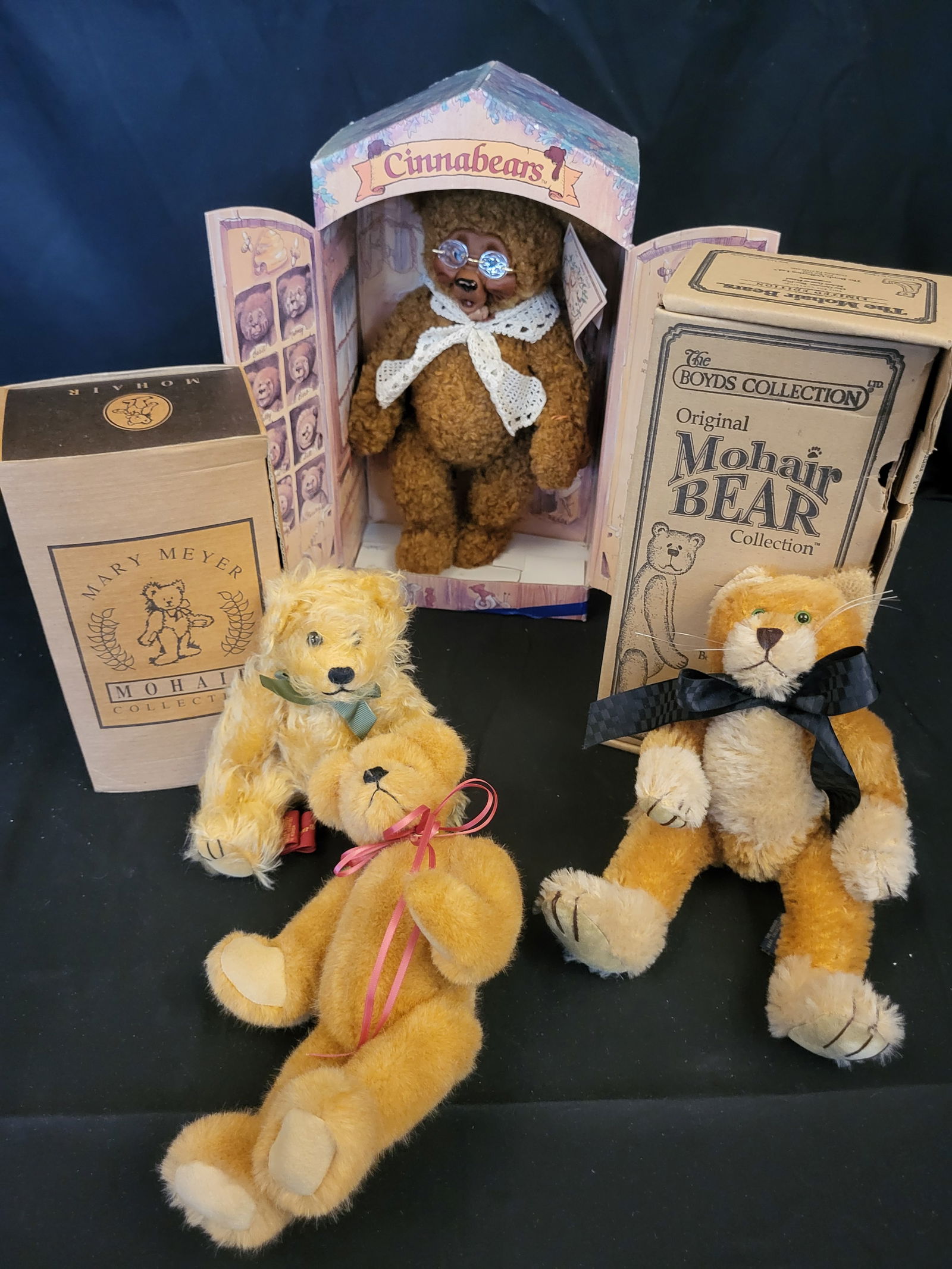 I00345 A Collection of Mohair and Plush Collectible Animals Including Boyds Collection and Mary (1 of 1)