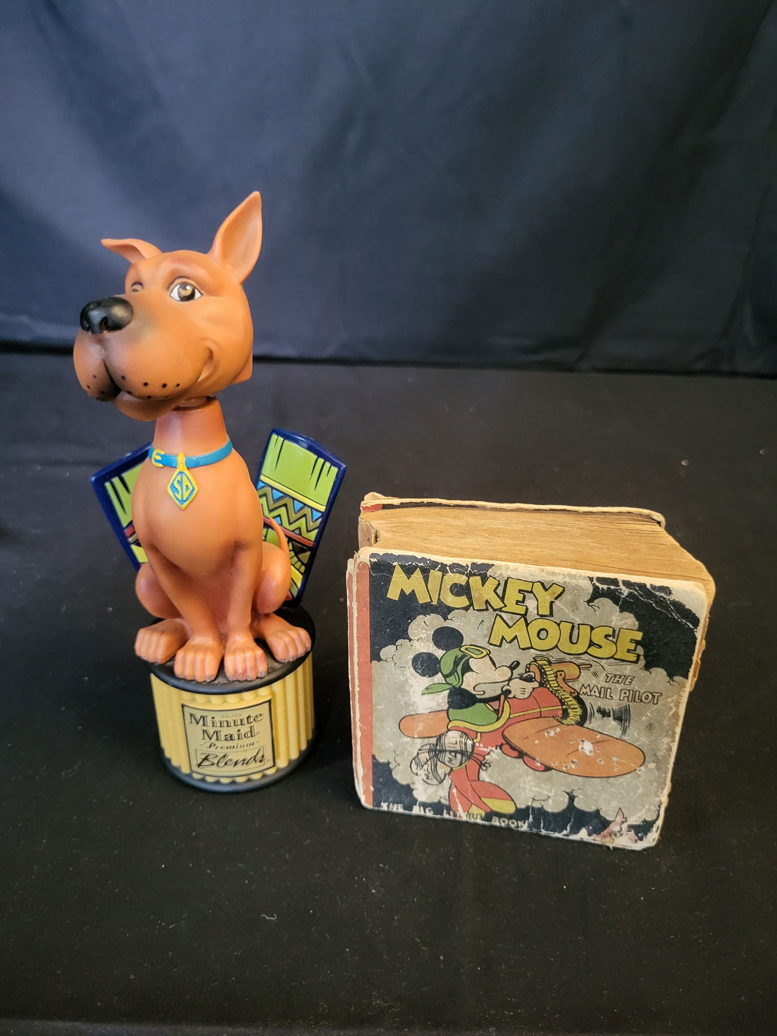 I00195 Two Character Collectibles Including a 1933 Mickey Mouse The Mail Pilot Big Little Book and a (1 of 4)