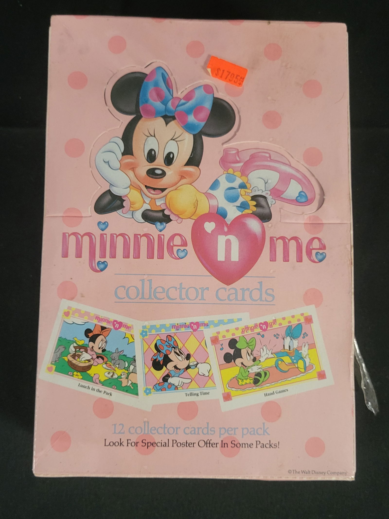 I00180 1991 Impel Disney Minnie 'n Me Factory Sealed Trading Card Box (1 of 2)