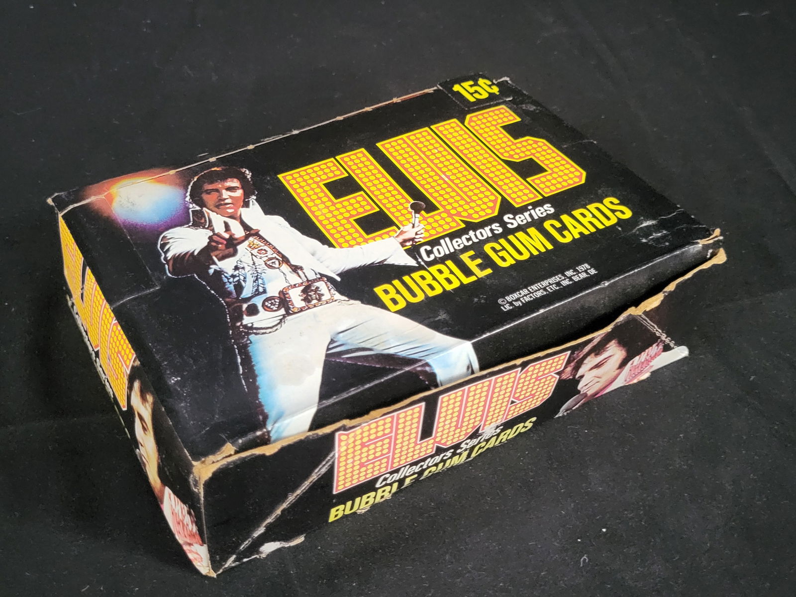 I00181 A Collection of 1978 Boxcar Enterprises Elvis Presley Collectors Series Bubble Gum Cards and (1 of 2)