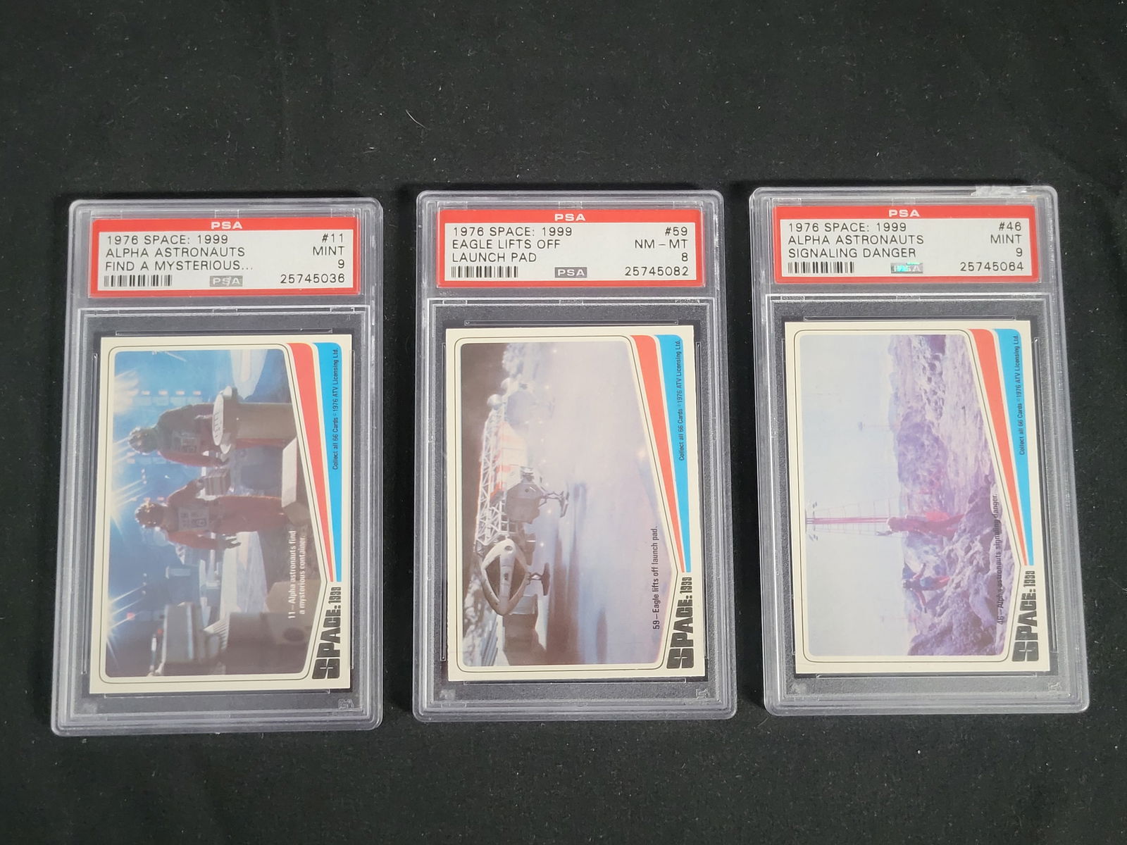 I00530 A Trio of 1976 Donruss Space: 1999 PSA Graded Trading Cards (1 of 5)