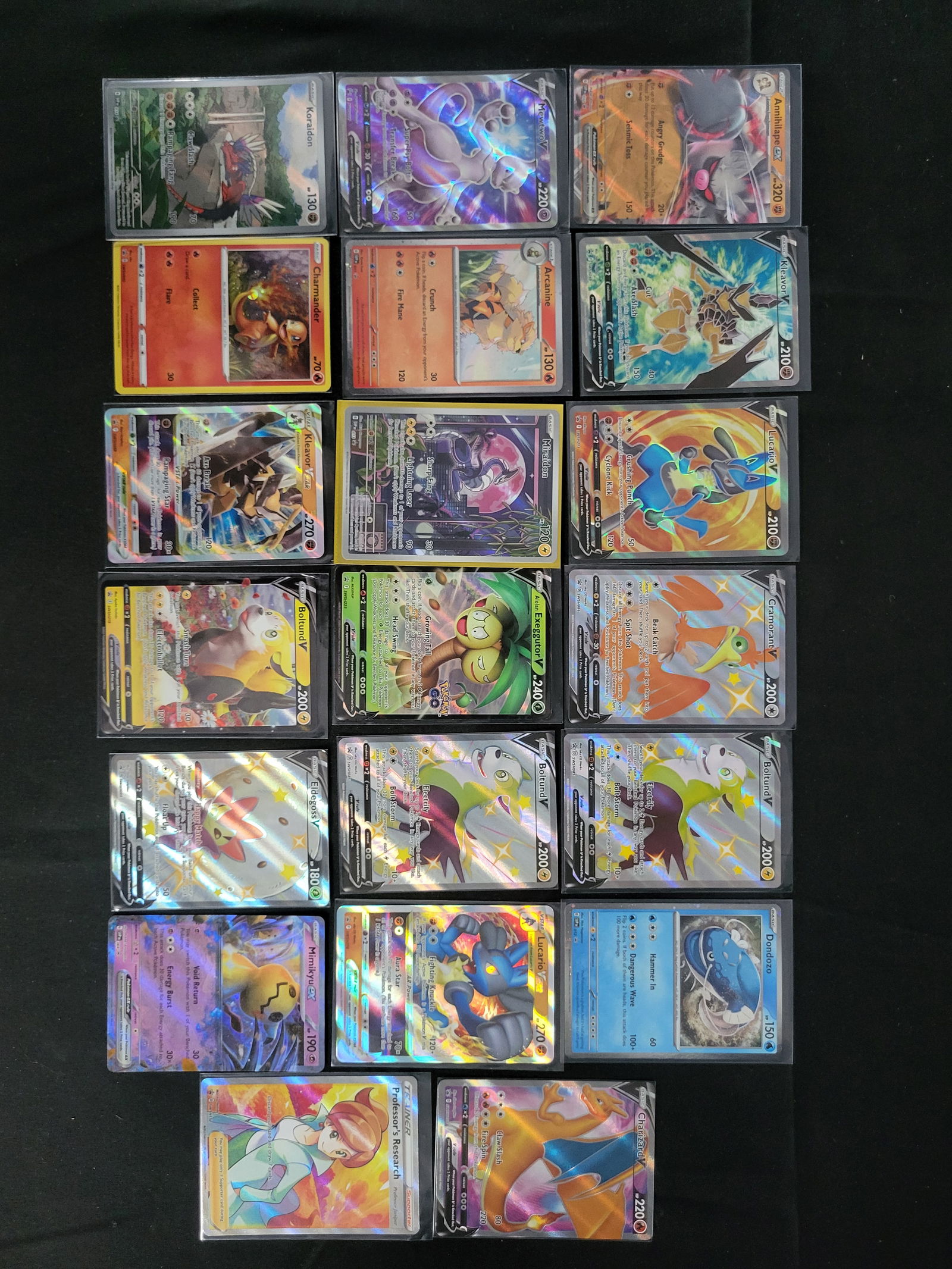 I00150 A Collection of Modern Pokemon TCG Ultra Rare and Full Art Cards (1 of 3)