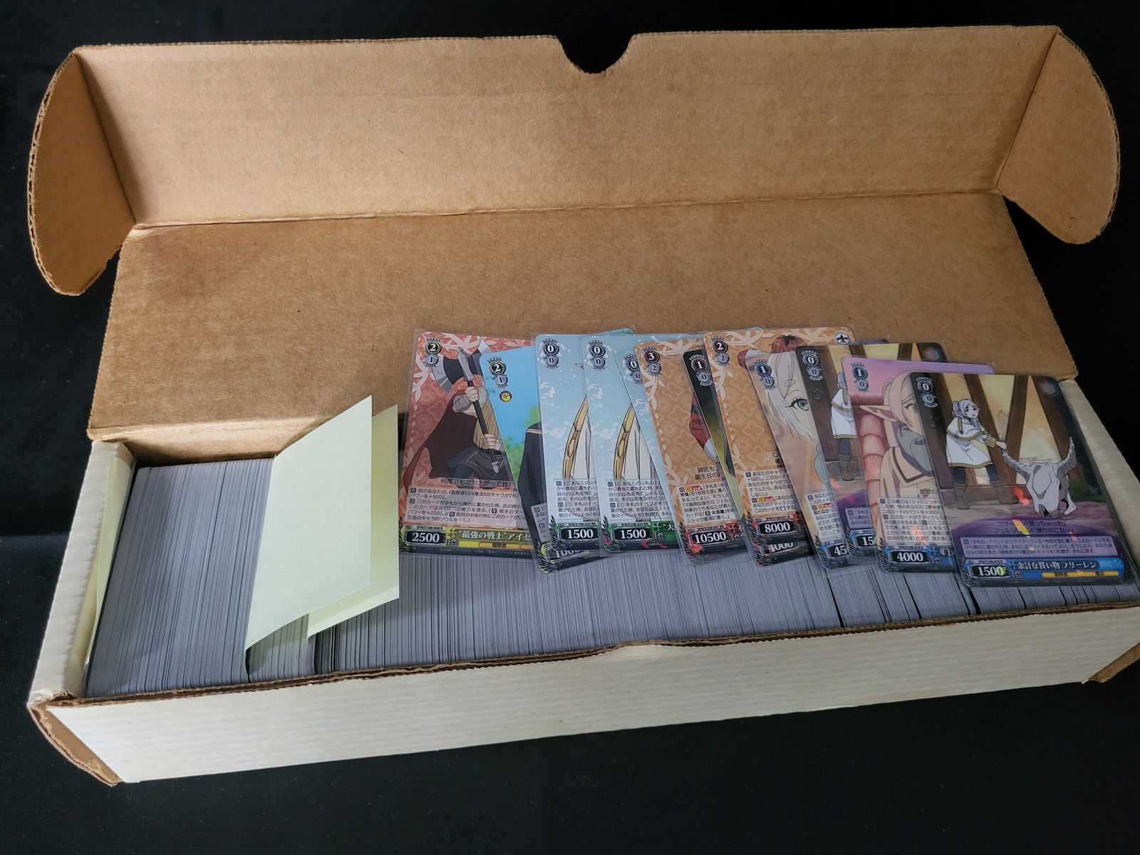 I00228 A Collection of Weiss Schwarz Frieren: Beyond Journey's End Trading Cards (1 of 1)