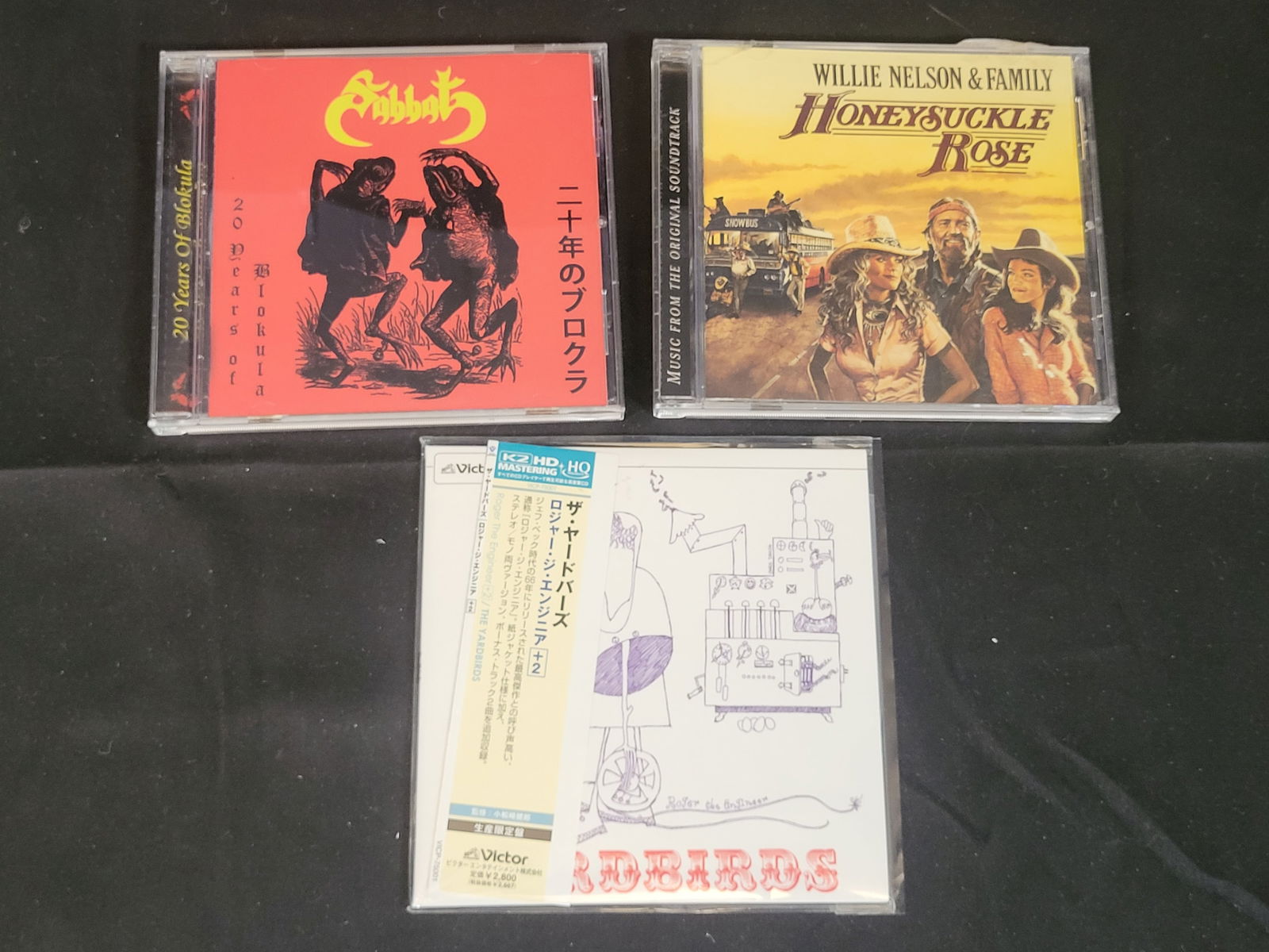 I00523 A Trio of Music Compact Discs Including The Yardbirds Roger the Engineer Japanese Pressing (1 of 2)