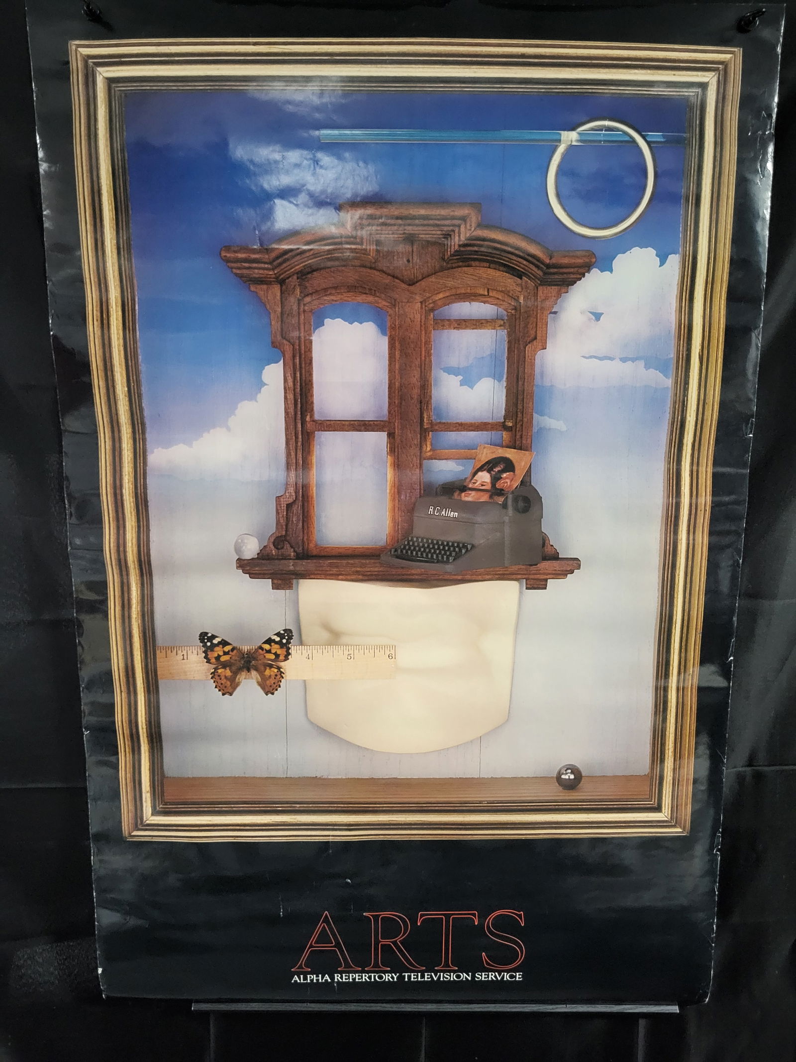 I00444 Alpha Repertory Television Service ARTS Promotional Poster (1 of 3)