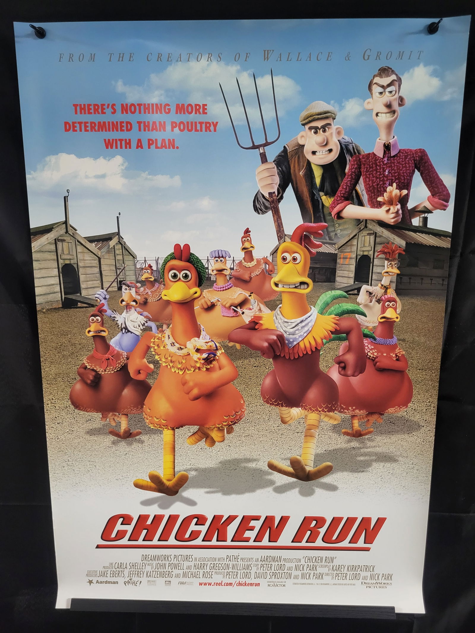 I00474 Original Theatrical Movie Poster for Chicken Run (2000) (1 of 2)