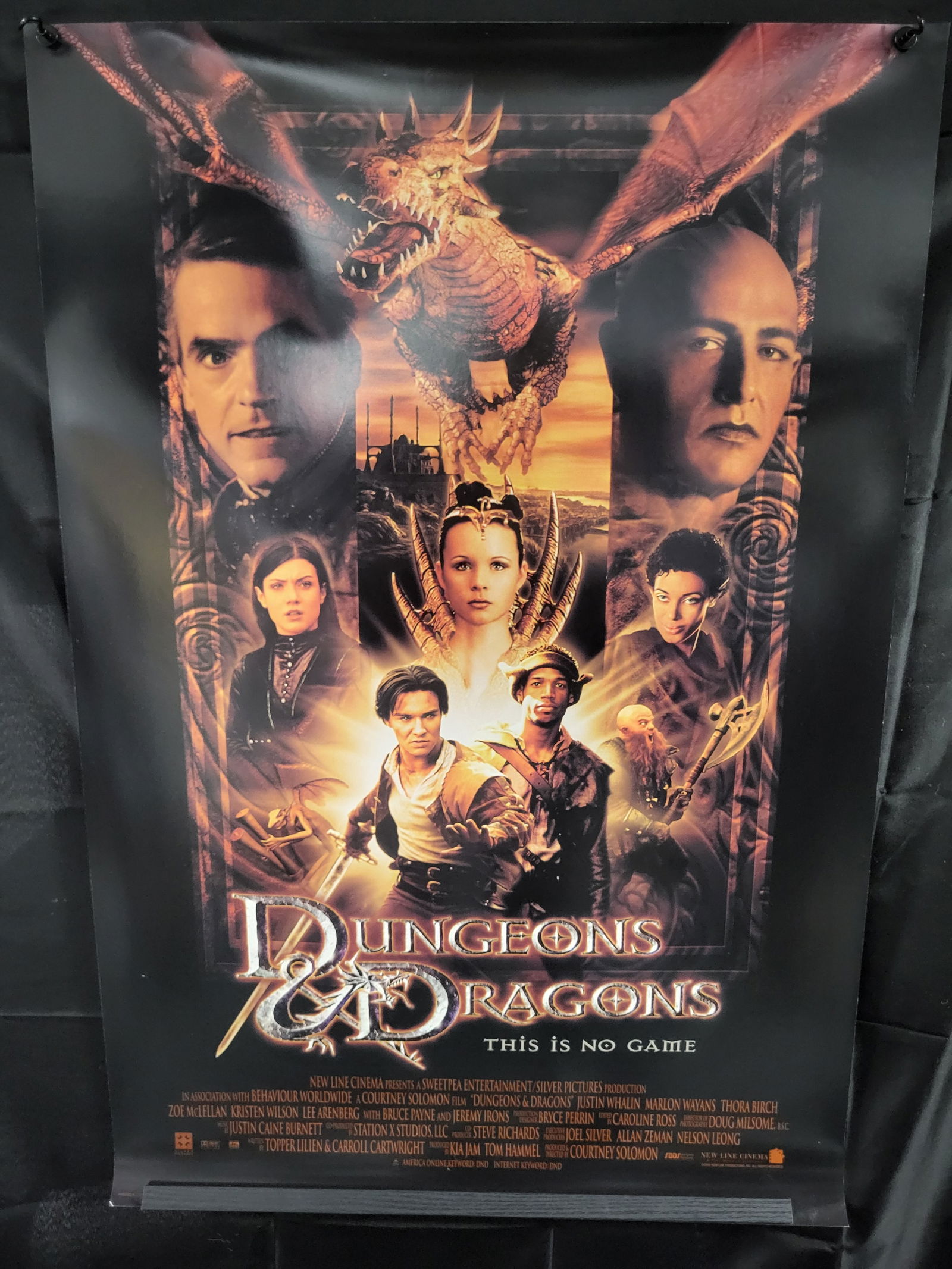 I00488 Original Dungeons & Dragons (2000) Promotional Movie Poster (1 of 1)
