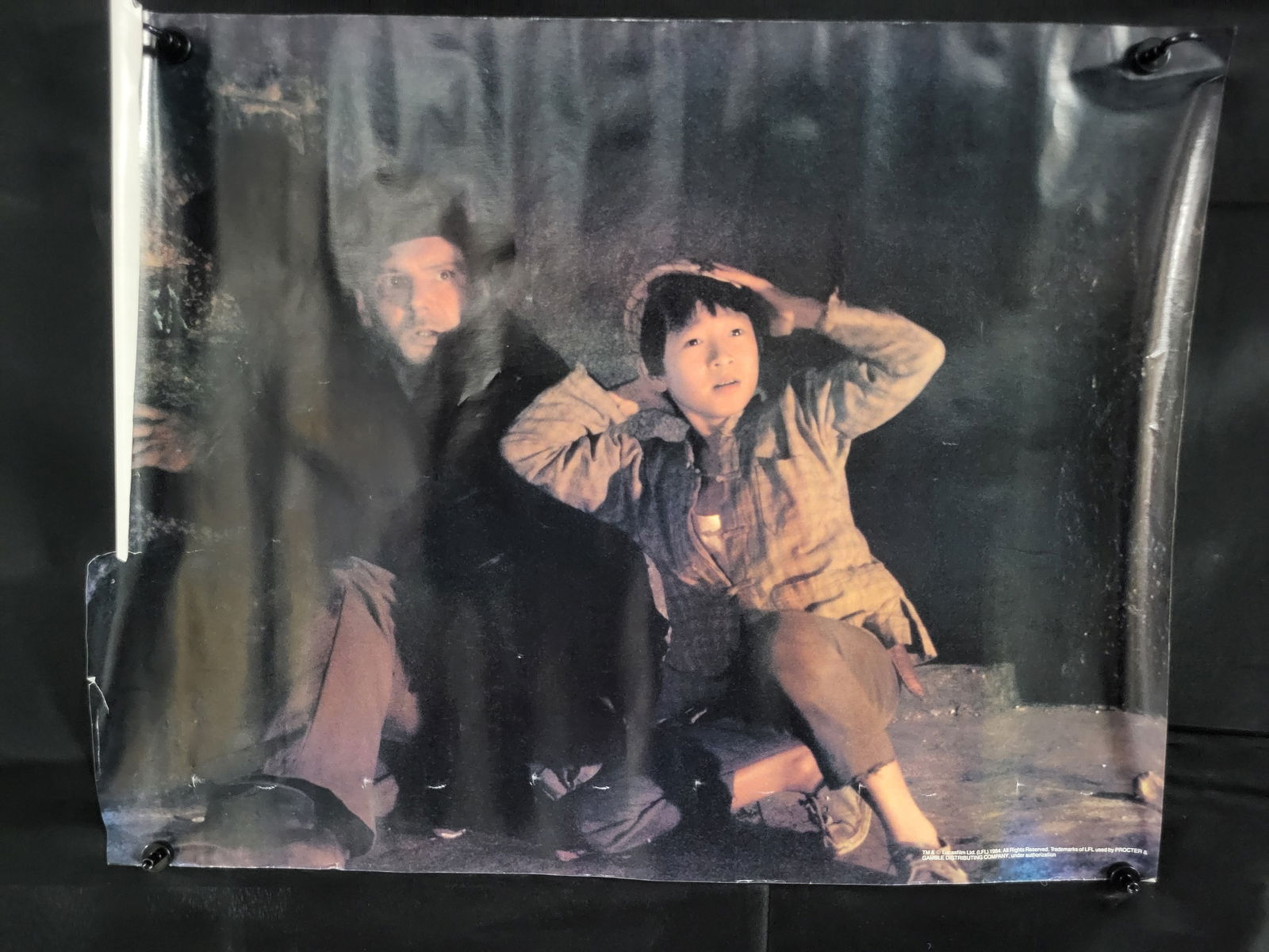 I00458 Indiana Jones and the Temple of Doom Promotional Film Poster, 1984 (1 of 3)