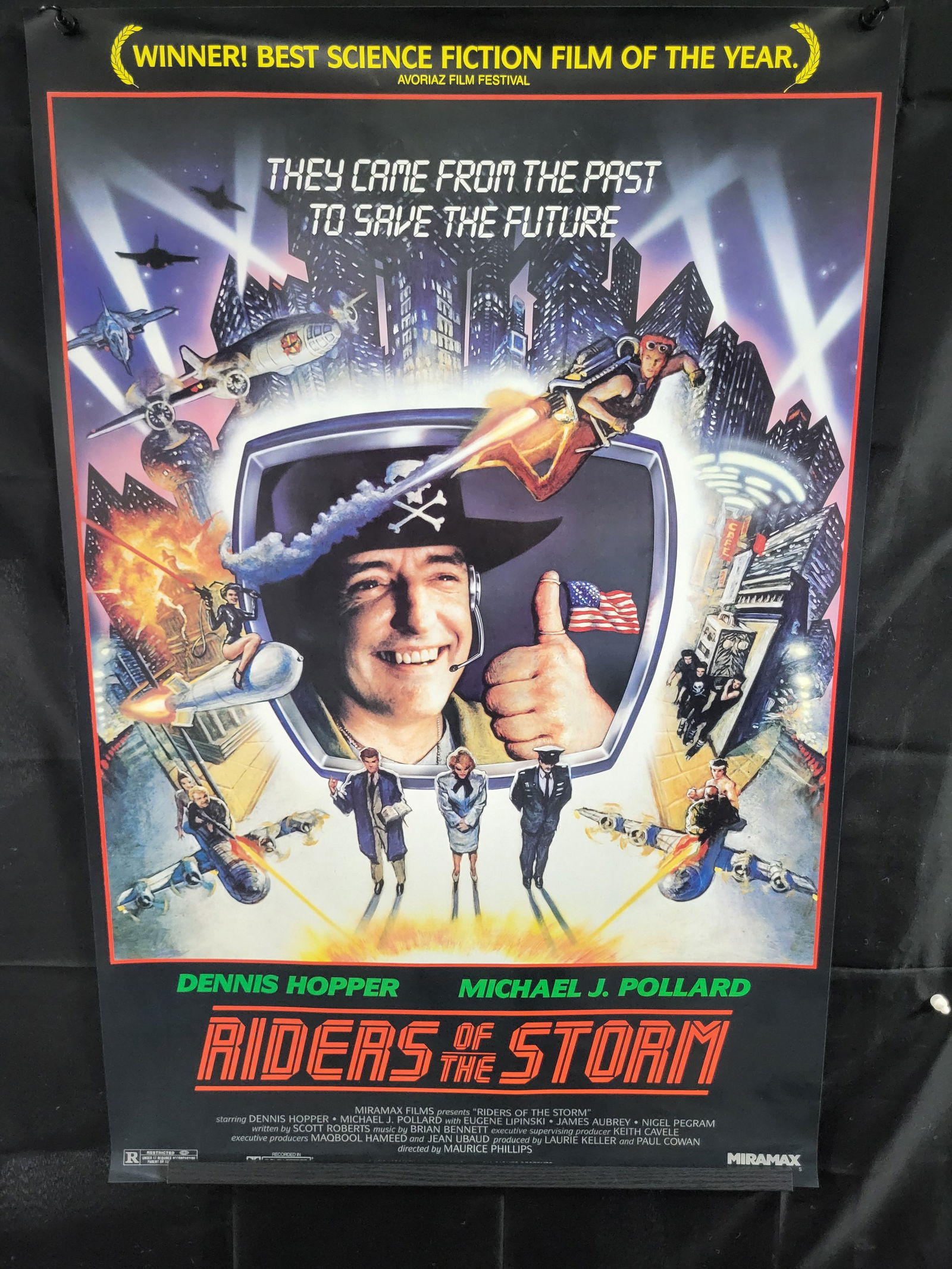 I00515 The American Way (Riders of the Storm) (1986) Original One-Sheet Movie Poster (1 of 1)