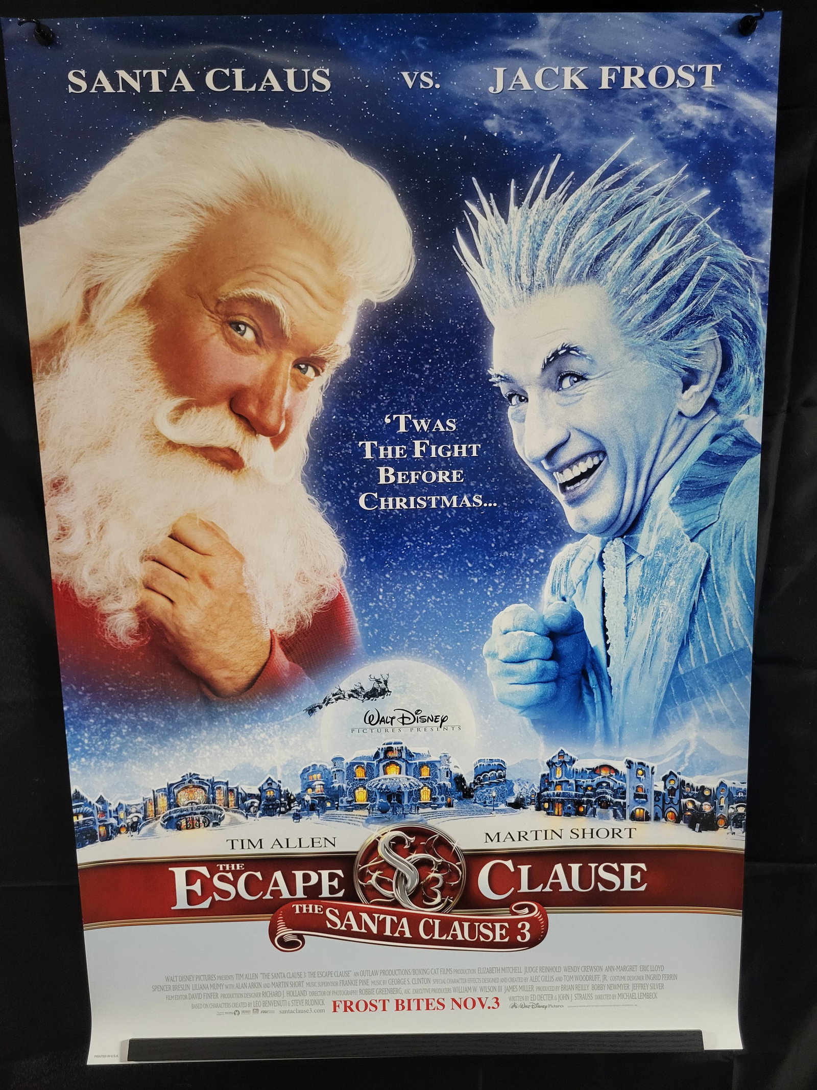 I00502 The Santa Clause 3: The Escape Clause Original Promotional Movie Poster (1 of 1)