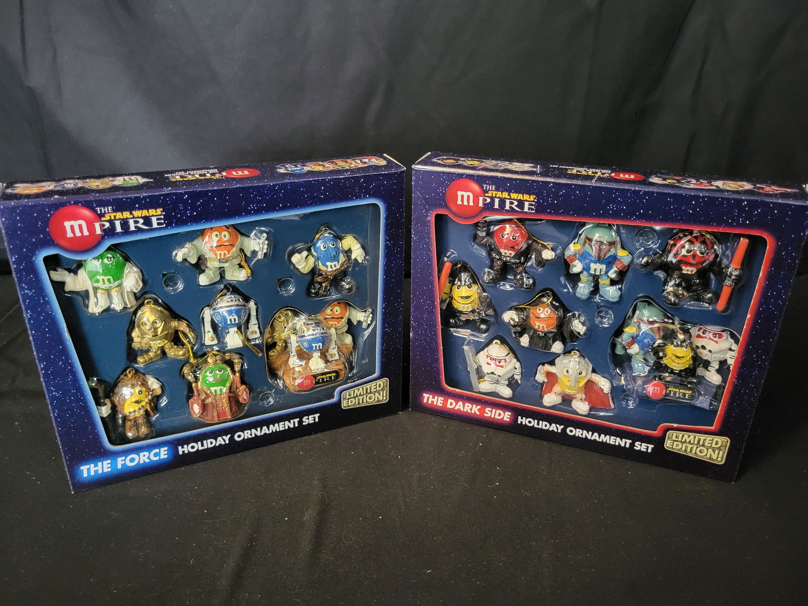 I00074 A Pair of M&M'S Star Wars mPIRE Holiday Ornament Sets (1 of 3)