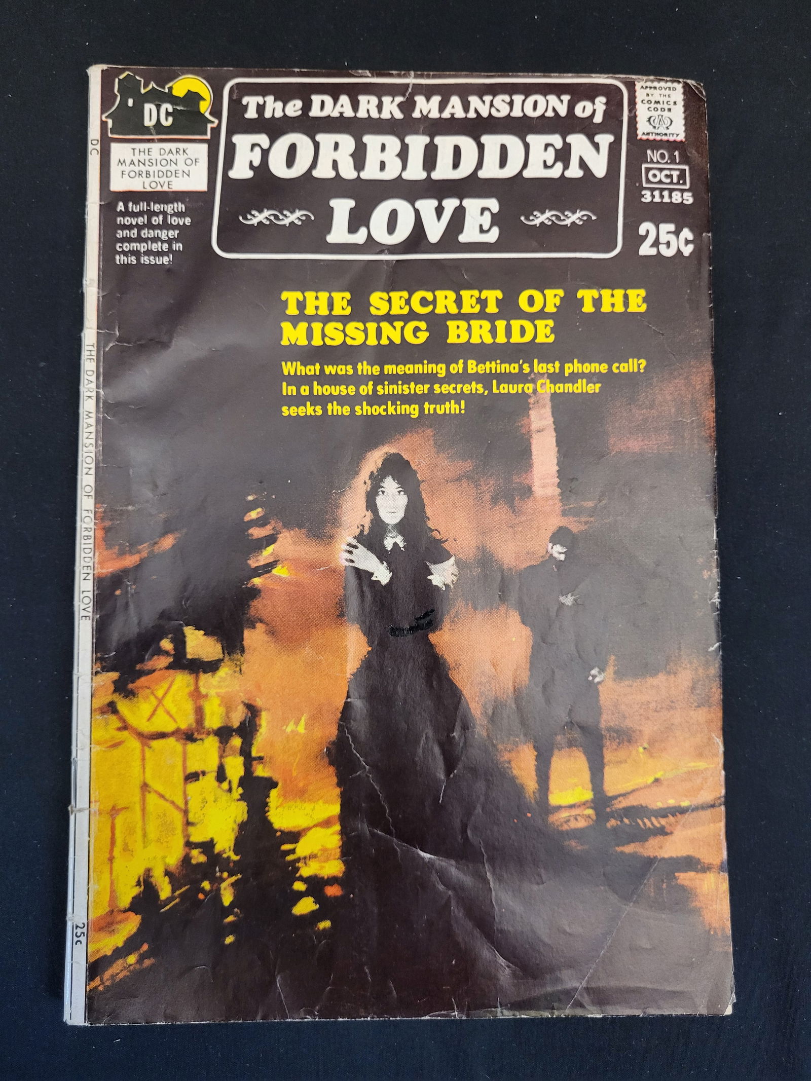 DC Comics The Dark Mansion of Forbidden Love No. 1, October 1971 (1 of 2)