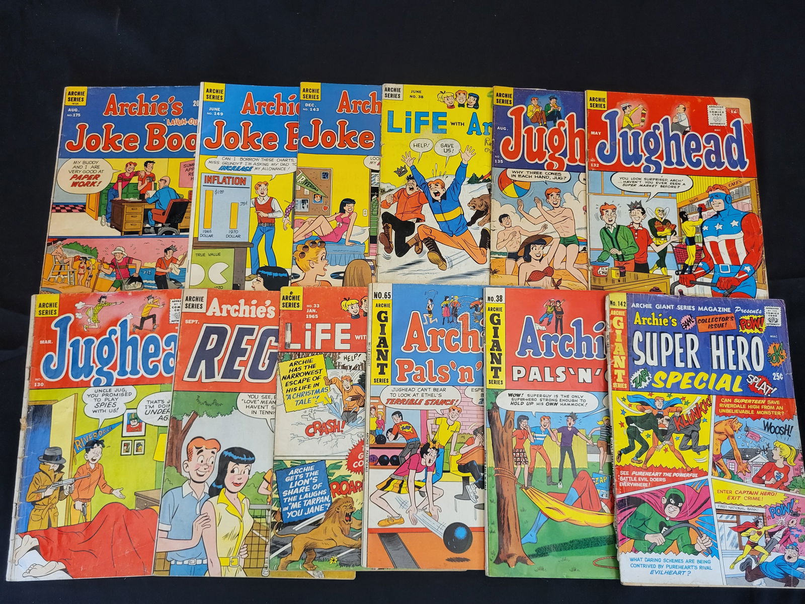 A Collection of Vintage Archie Series Comic Books (1 of 2)