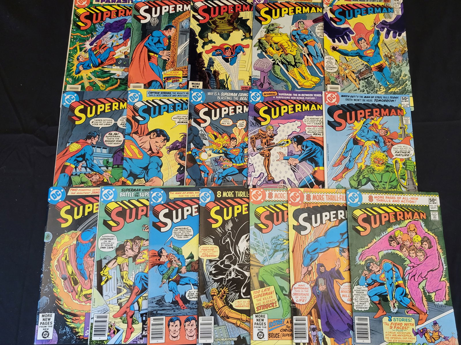 A Collection of DC Comics Superman Bronze Age Issues (1 of 2)
