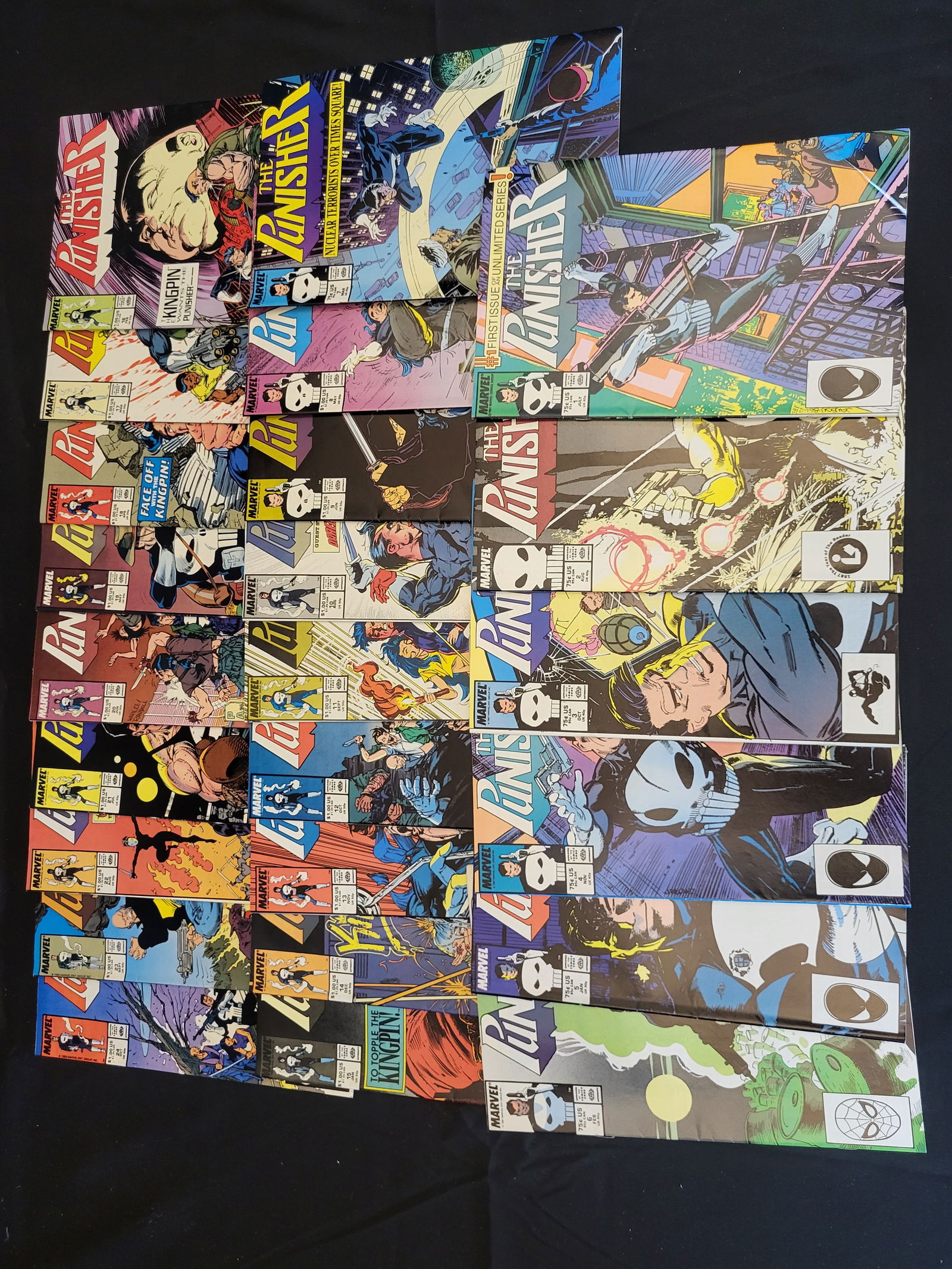 A Collection of The Punisher Vol. 2 Comic Books Marvel Comics (1 of 2)