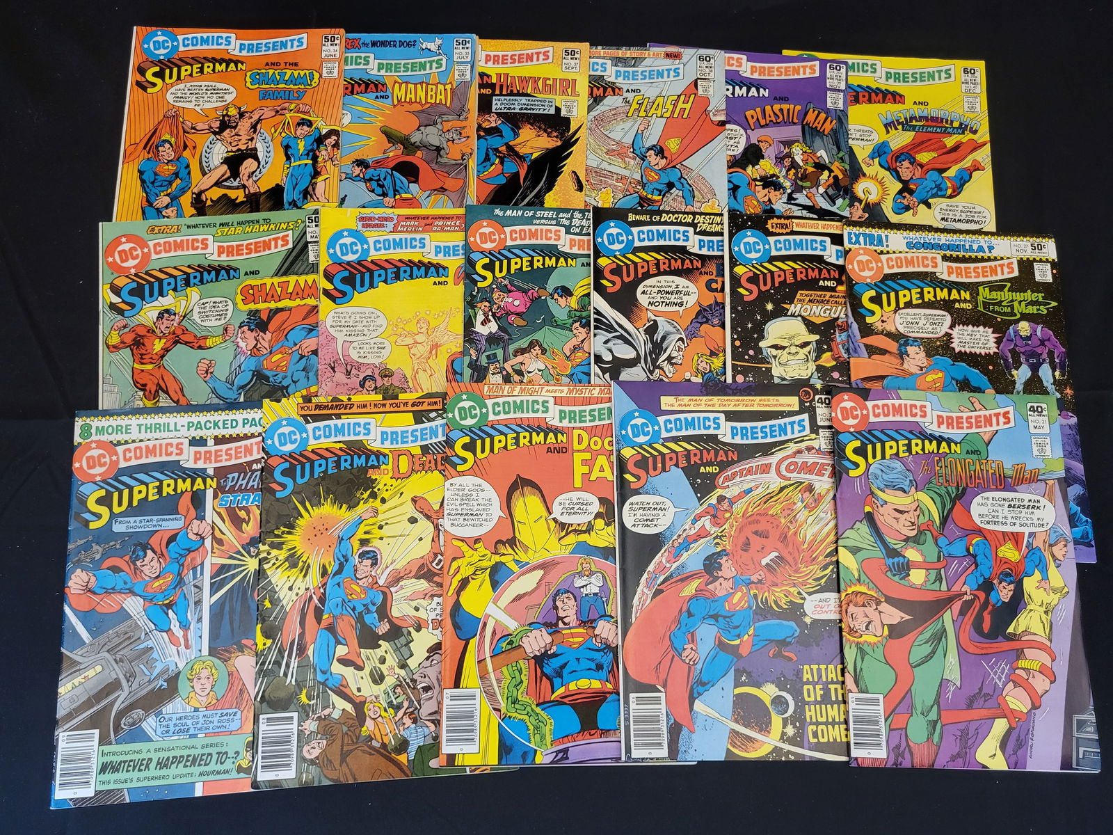 A Collection of DC Comics Presents Superman Comic Books (1 of 2)