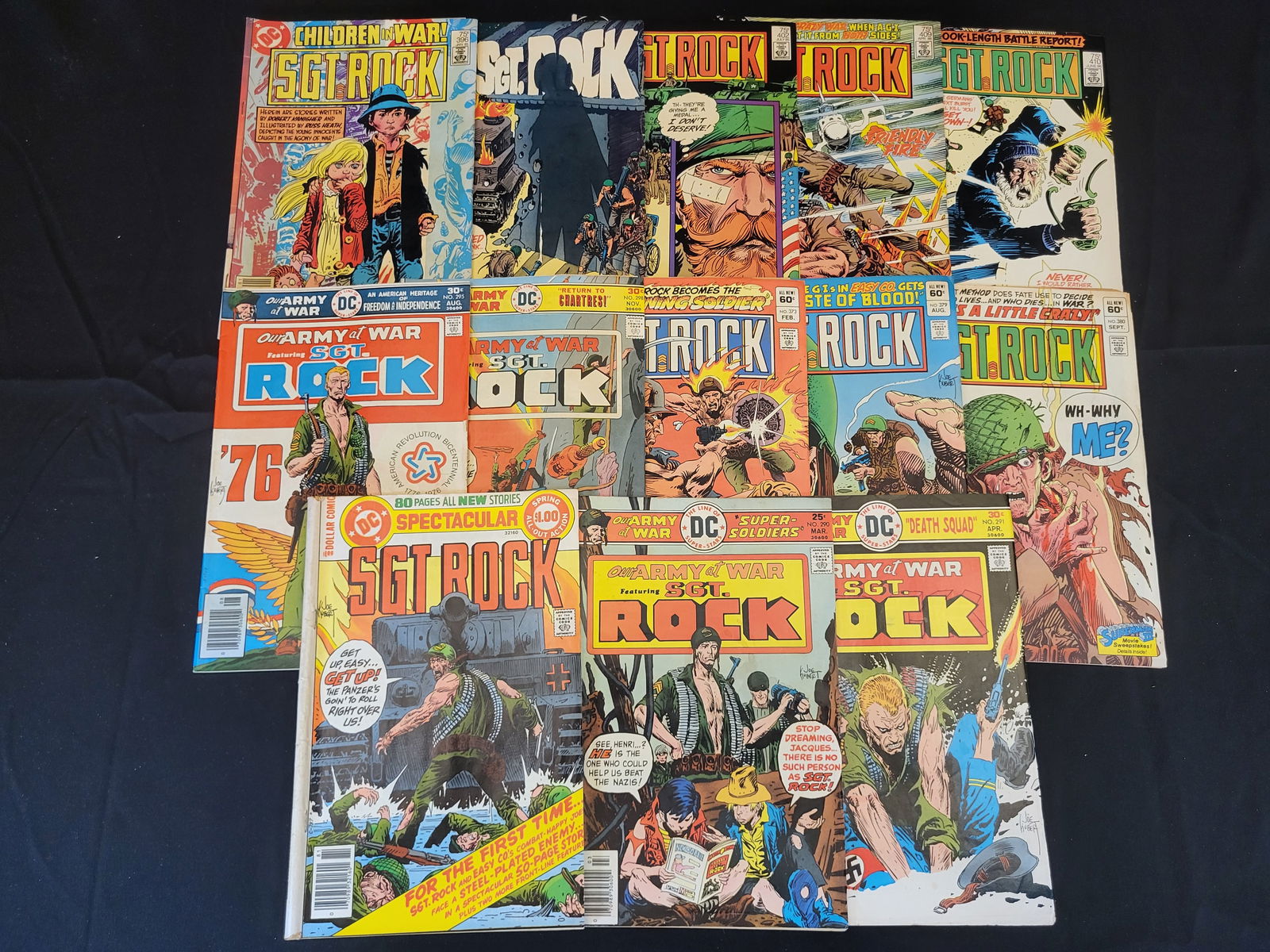 A Collection of DC Comics Our Army at War Featuring Sgt. Rock and Sgt. Rock Comic Books (1 of 1)