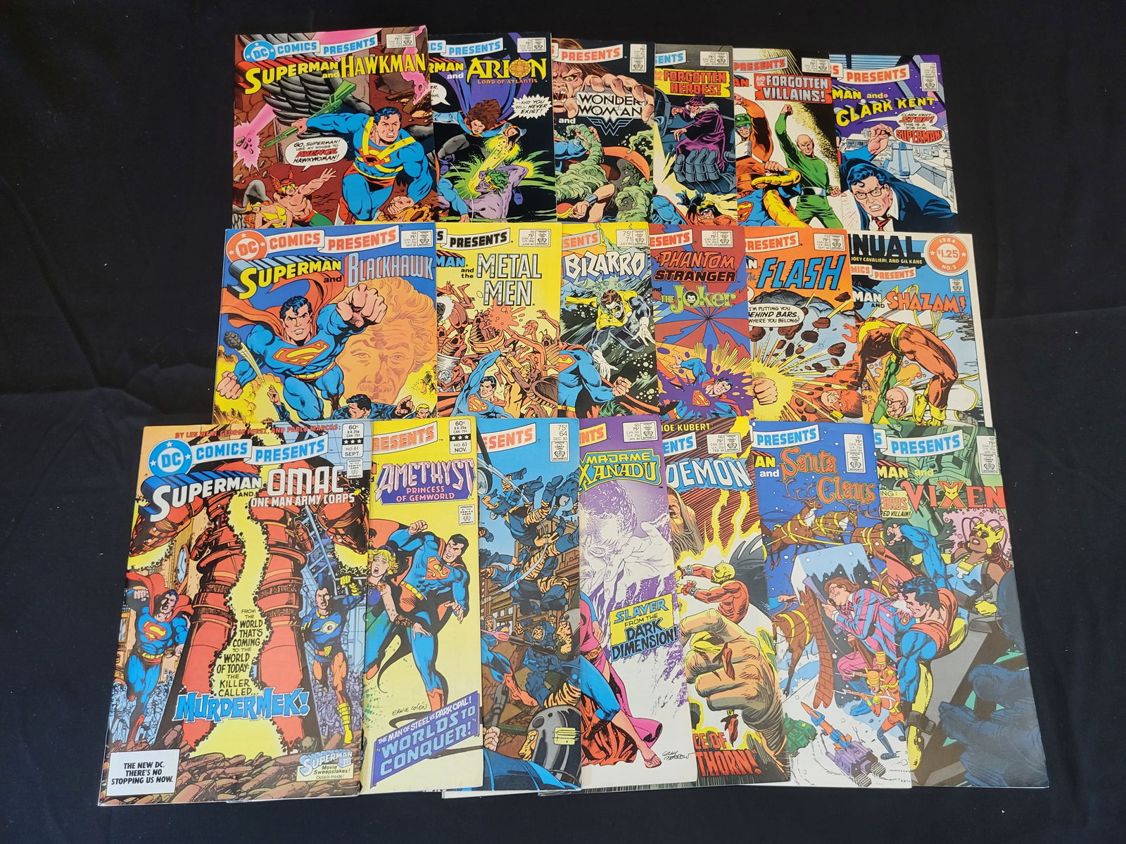 A Collection of DC Comics Presents Comic Books Featuring Superman Team-Ups (1 of 1)