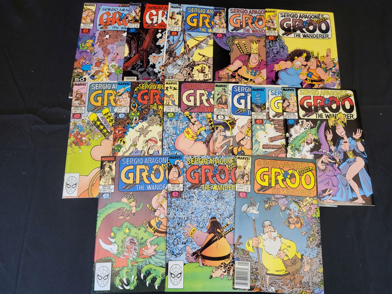 A Collection of Sergio Aragon?©s' Groo the Wanderer Comic Books (1 of 1)