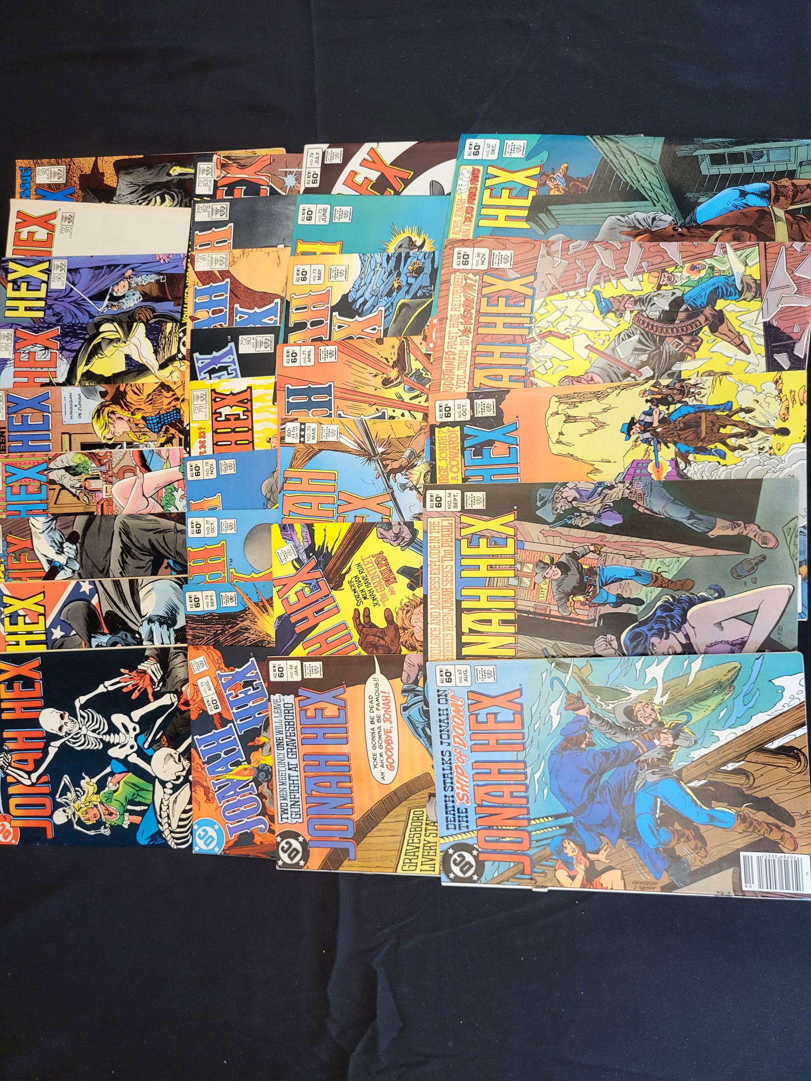 A Collection of Jonah Hex Vintage DC Comics (1 of 2)