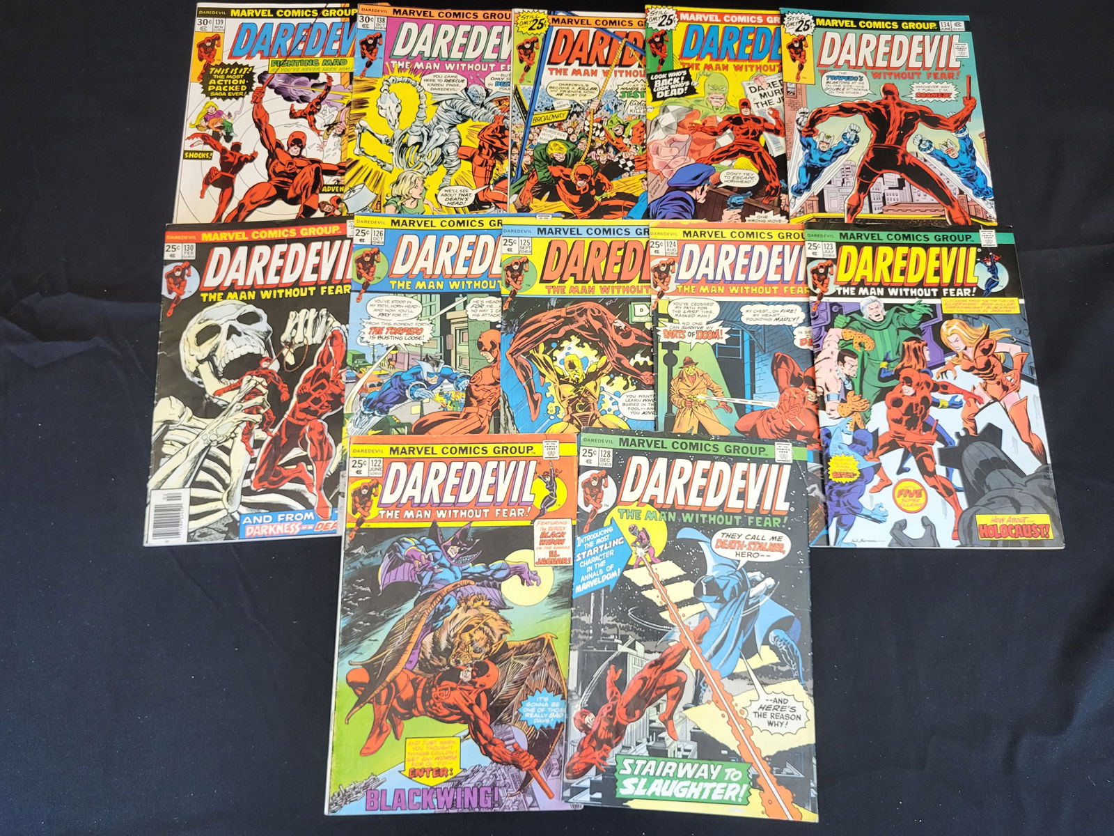 A Collection of Marvel Daredevil Bronze Age Comic Books (1 of 2)
