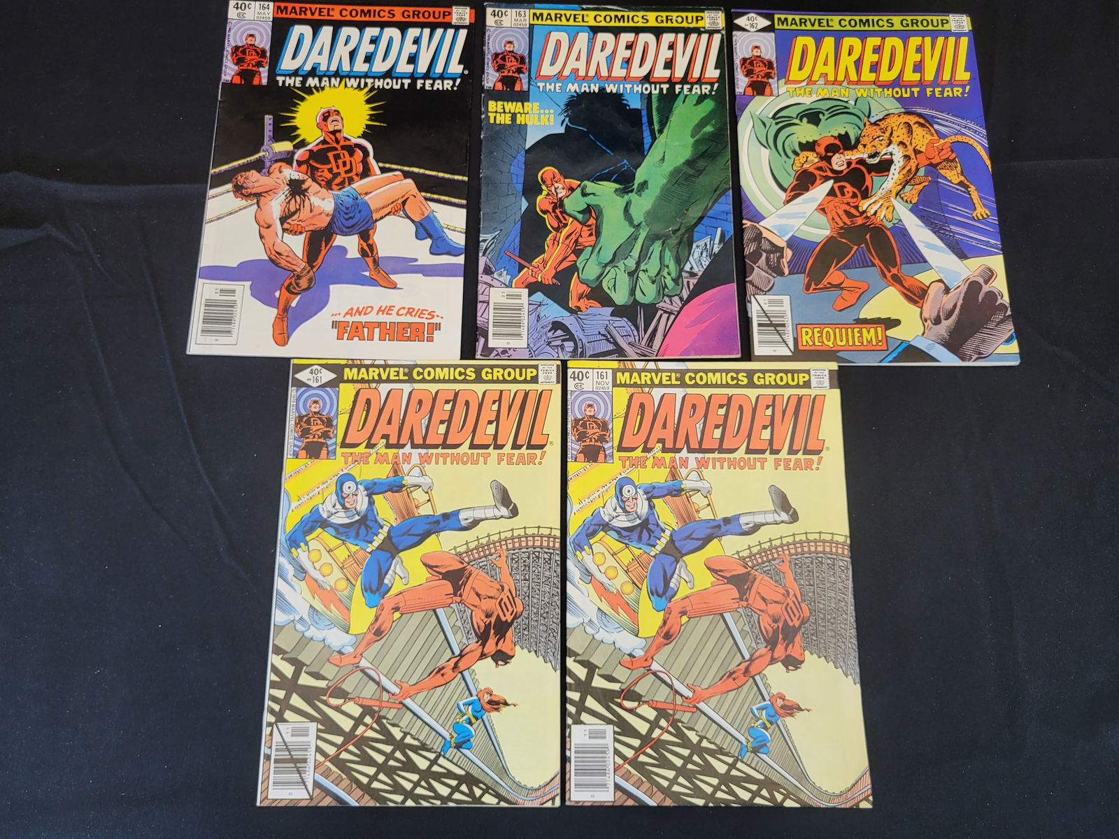 A Group of Marvel Comics Daredevil Bronze Age Issues (1 of 2)