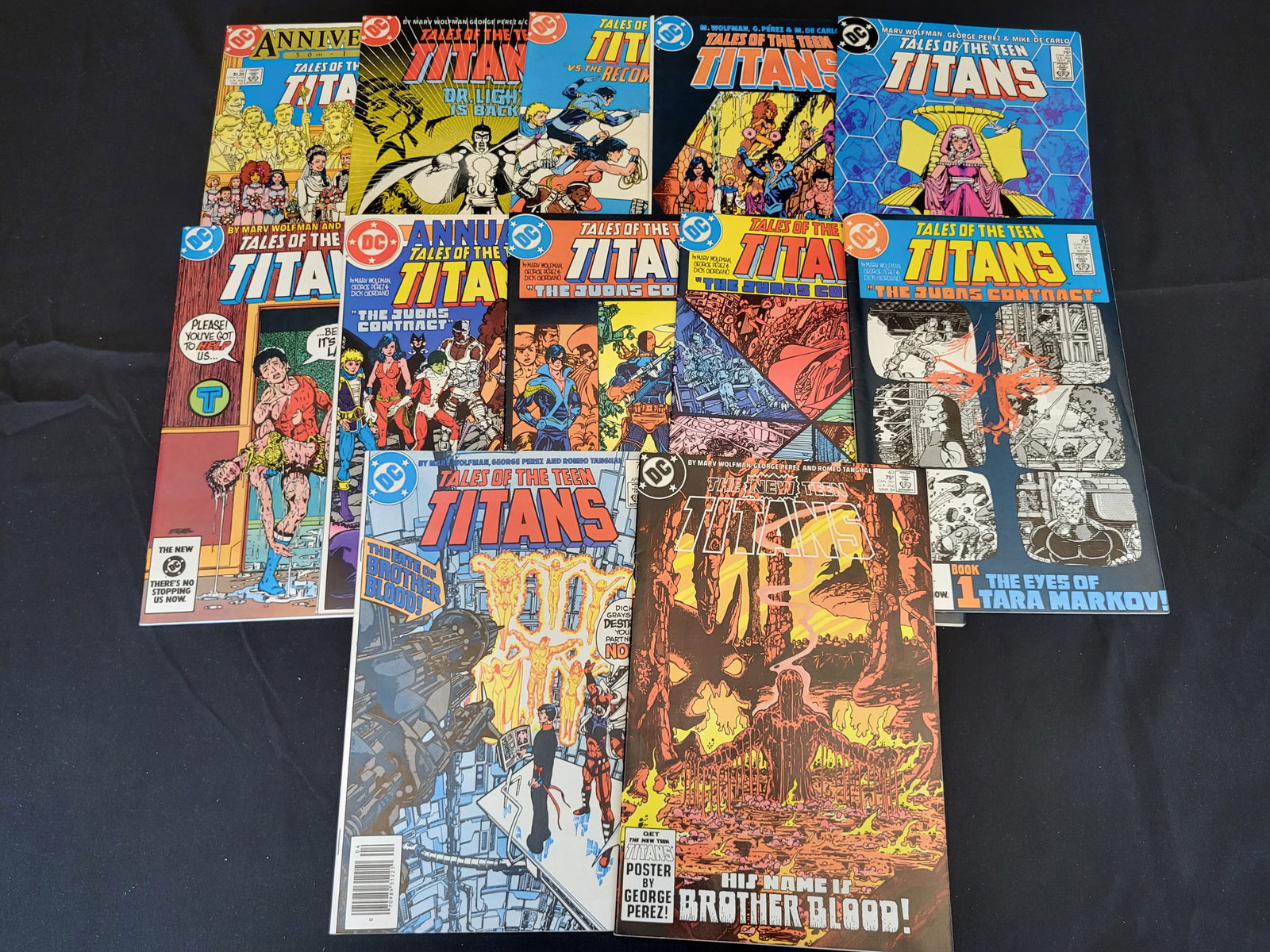 A Collection of DC Comics The New Teen Titans and Tales of the Teen Titans Including Issue 40 (1 of 2)