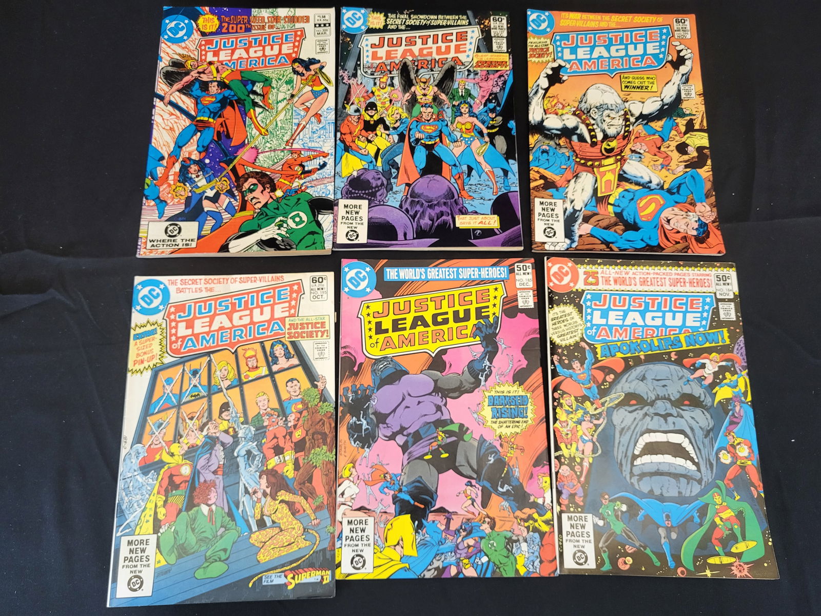 A Collection of DC Comics Justice League of America Bronze Age Comic Books (1 of 3)