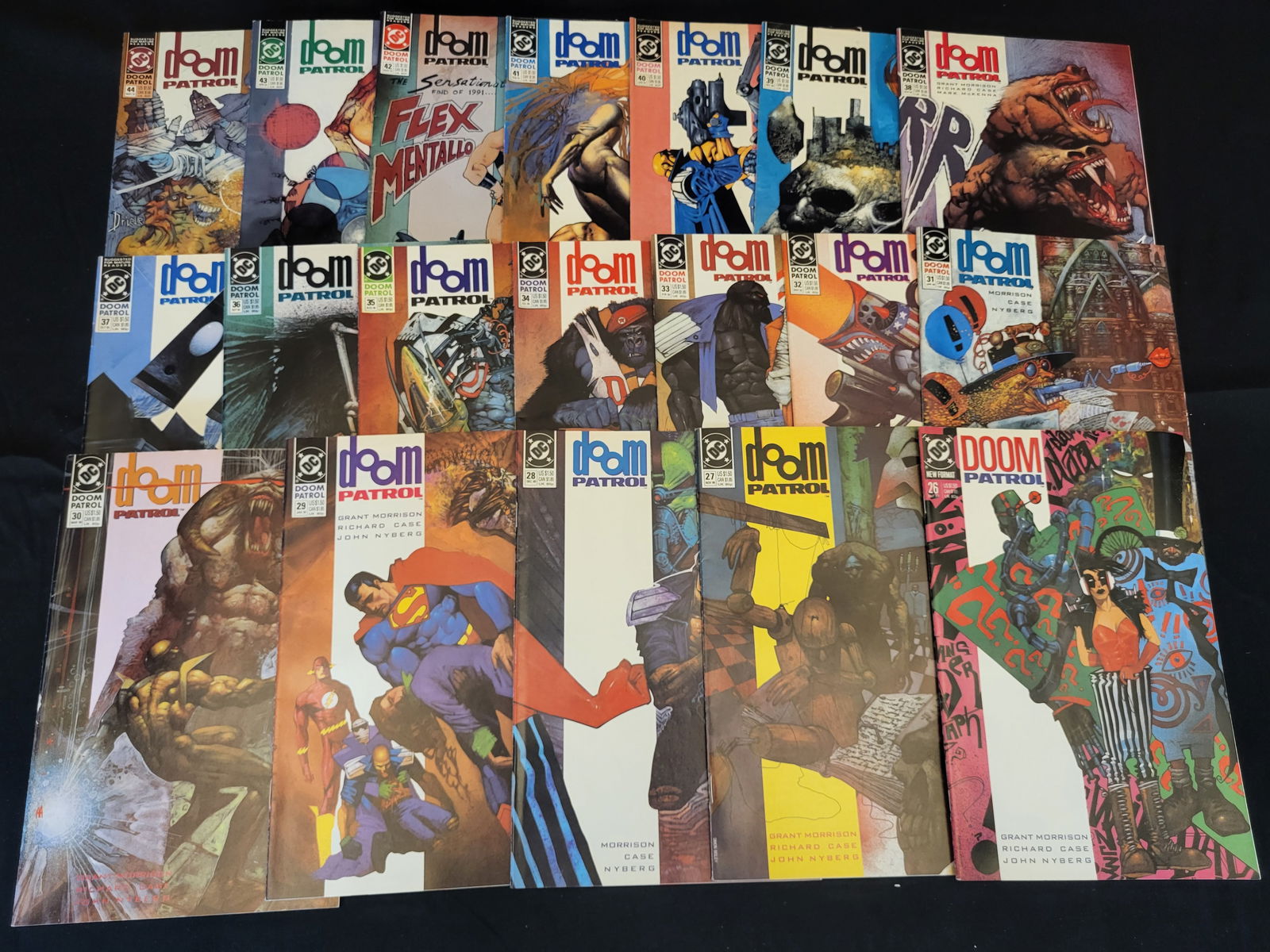 A Collection of DC Comics Doom Patrol Issues 26-44 (1 of 2)