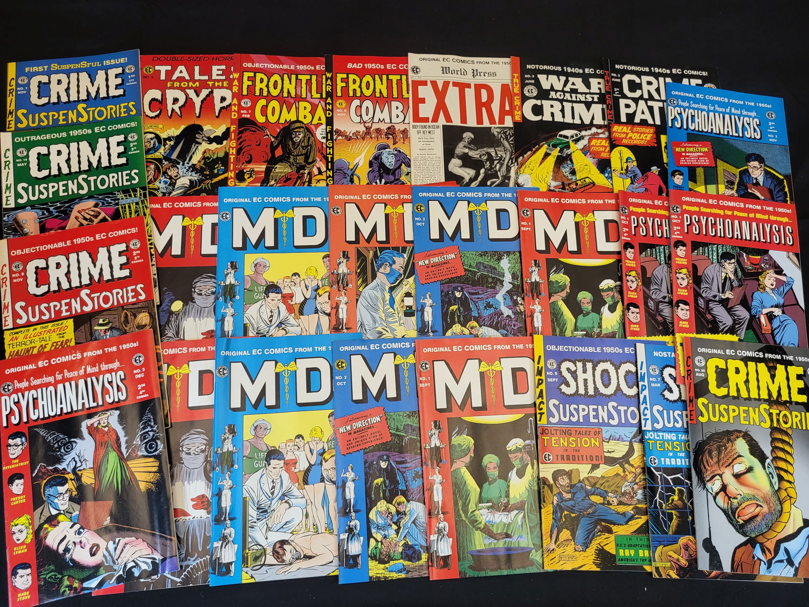 A Collection of EC Comics Reprint Issues (1 of 3)
