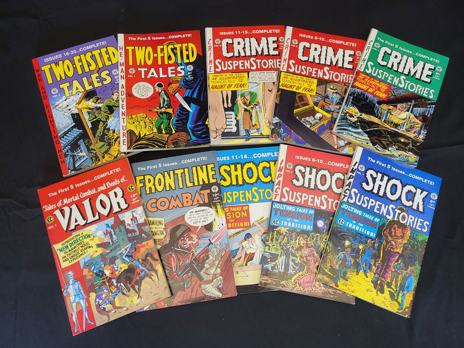 A Collection of The EC Archives Trade Paperback Comic Anthologies (1 of 2)
