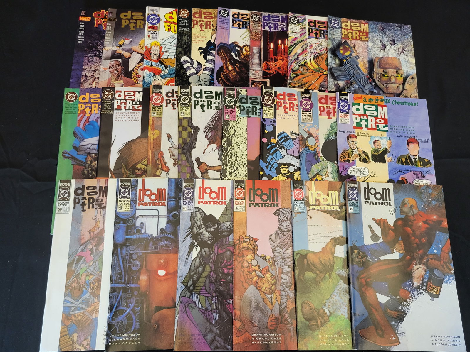 A Collection of Doom Patrol Comic Books, DC and Vertigo Imprints (1 of 2)