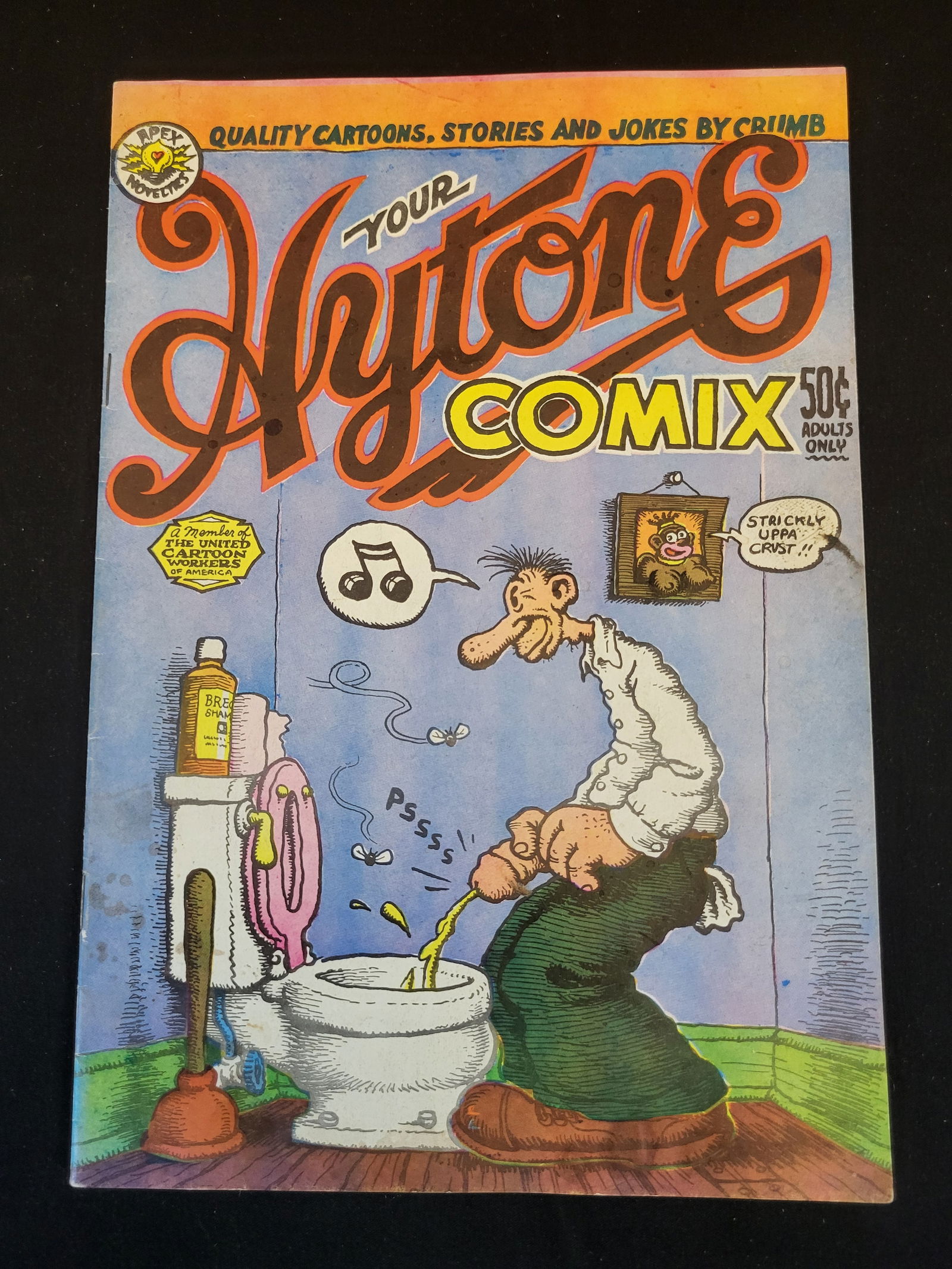 Your Hytone Comix No. 1 by Robert Crumb, Apex Novelties (1 of 2)