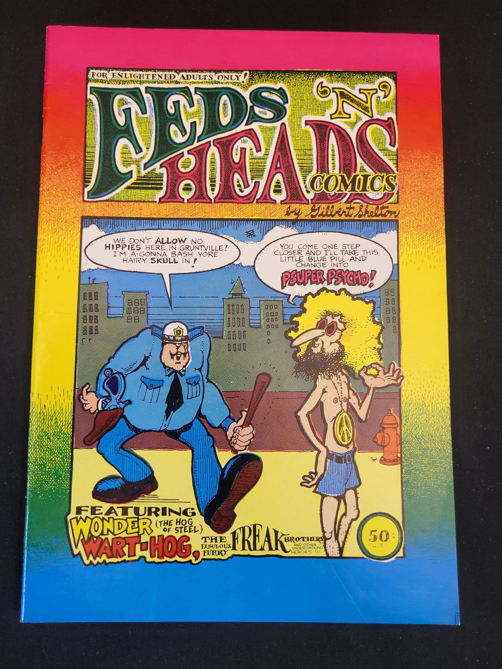 Feds 'N' Heads Comics by Gilbert Shelton (1 of 2)