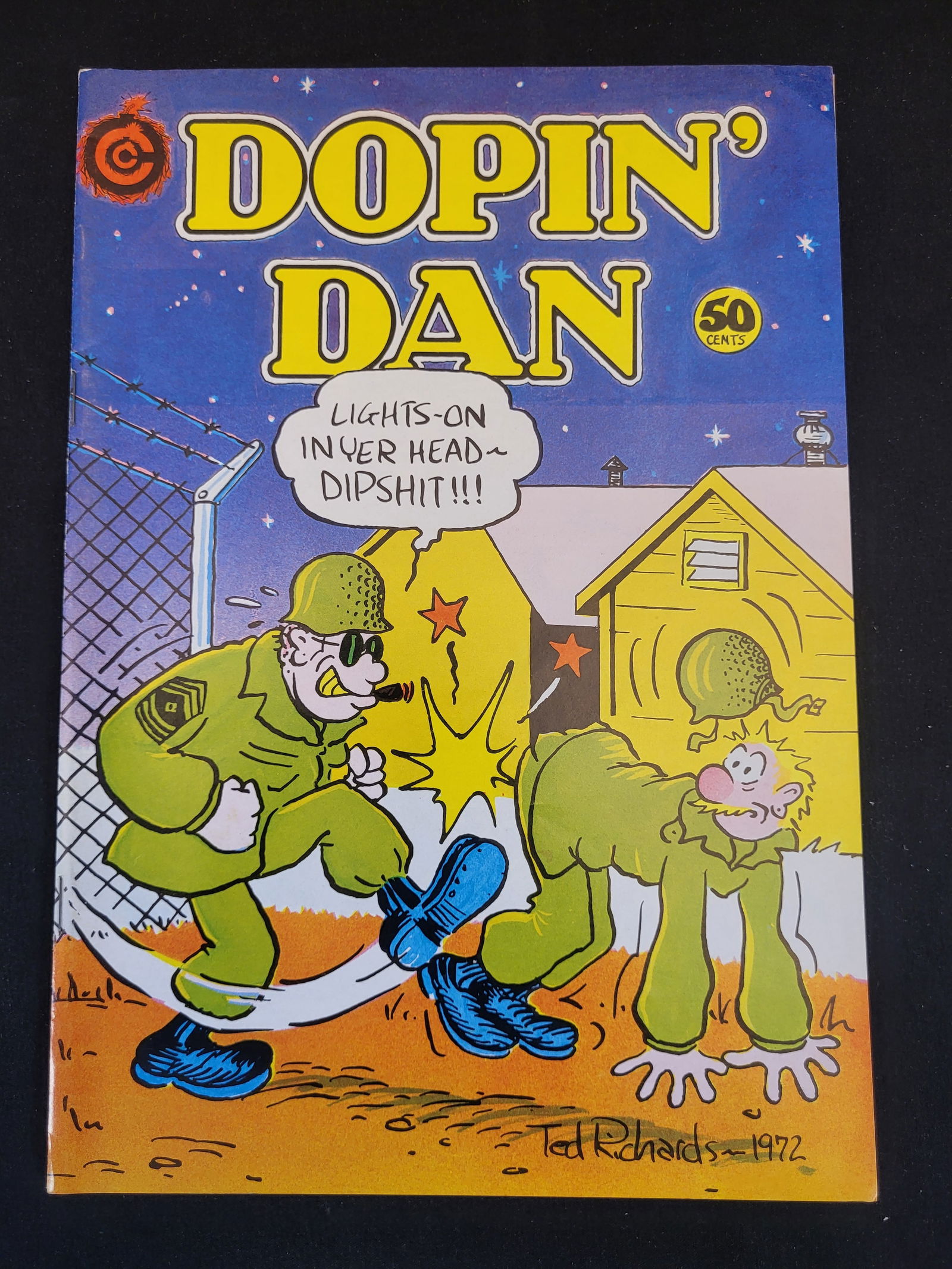 Dopin' Dan No. 1 Last Gasp Underground Comic by Ted Richards 1972 (1 of 2)