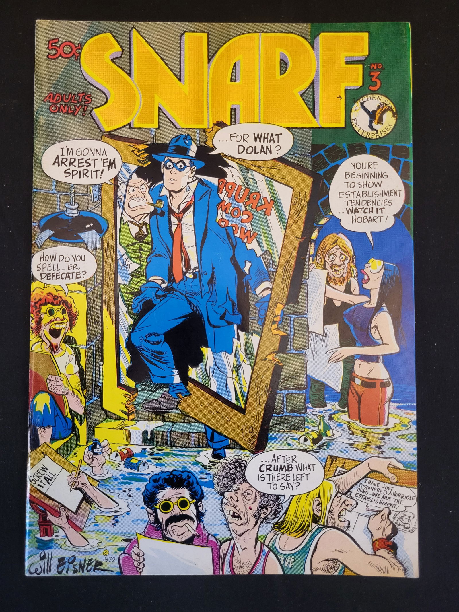 Snarf No. 3 Underground Comic Kitchen Sink Enterprises 1972 (1 of 2)
