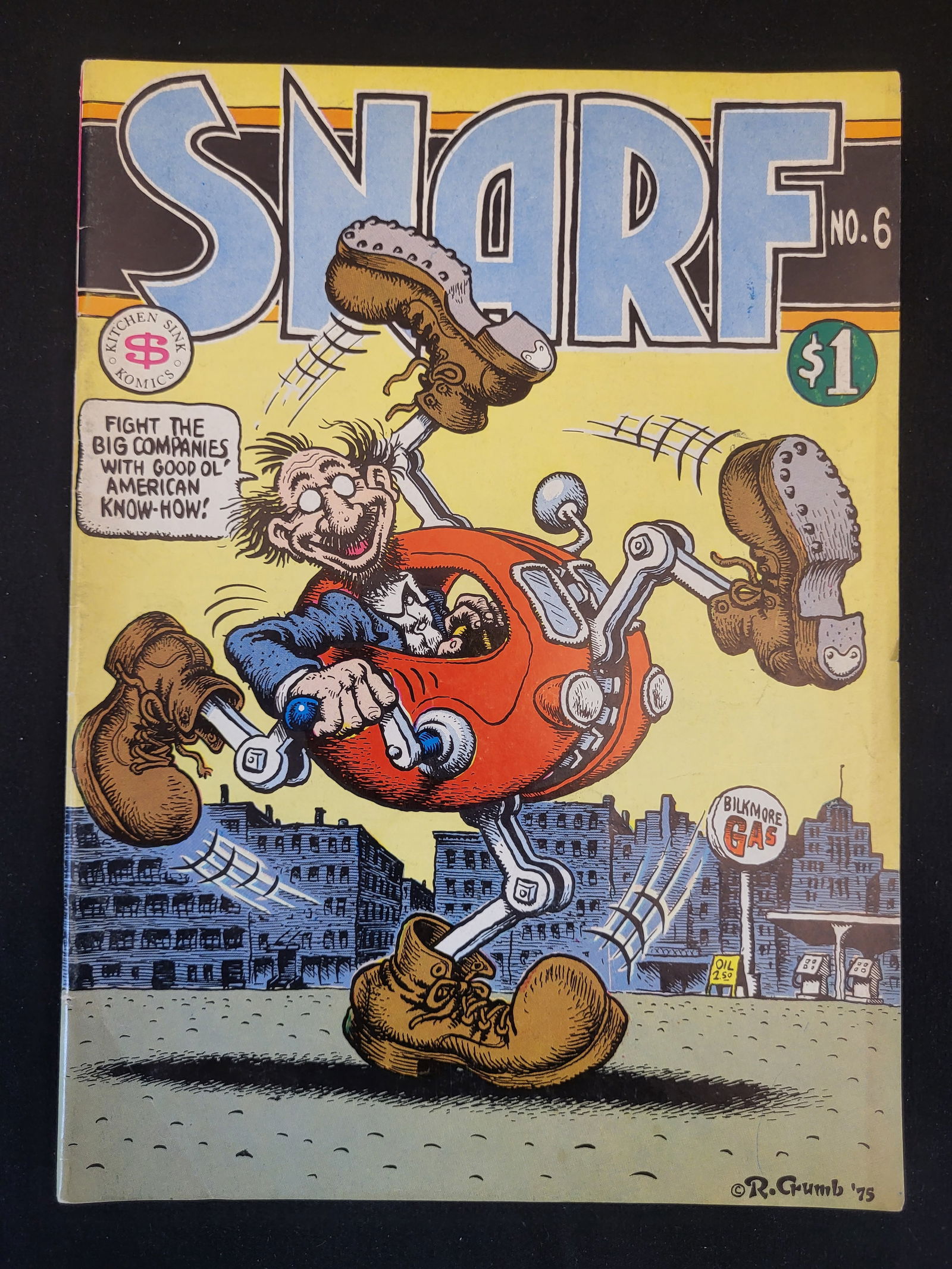 Robert Crumb Snarf No. 6 Kitchen Sink Press Second Printing 1976 (1 of 2)