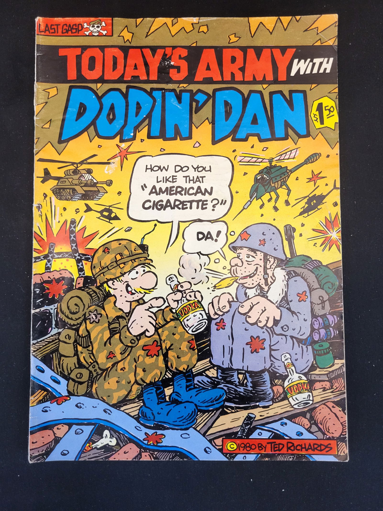 Today's Army with Dopin' Dan No. 4 Underground Comic by Ted Richards Last Gasp (1 of 2)