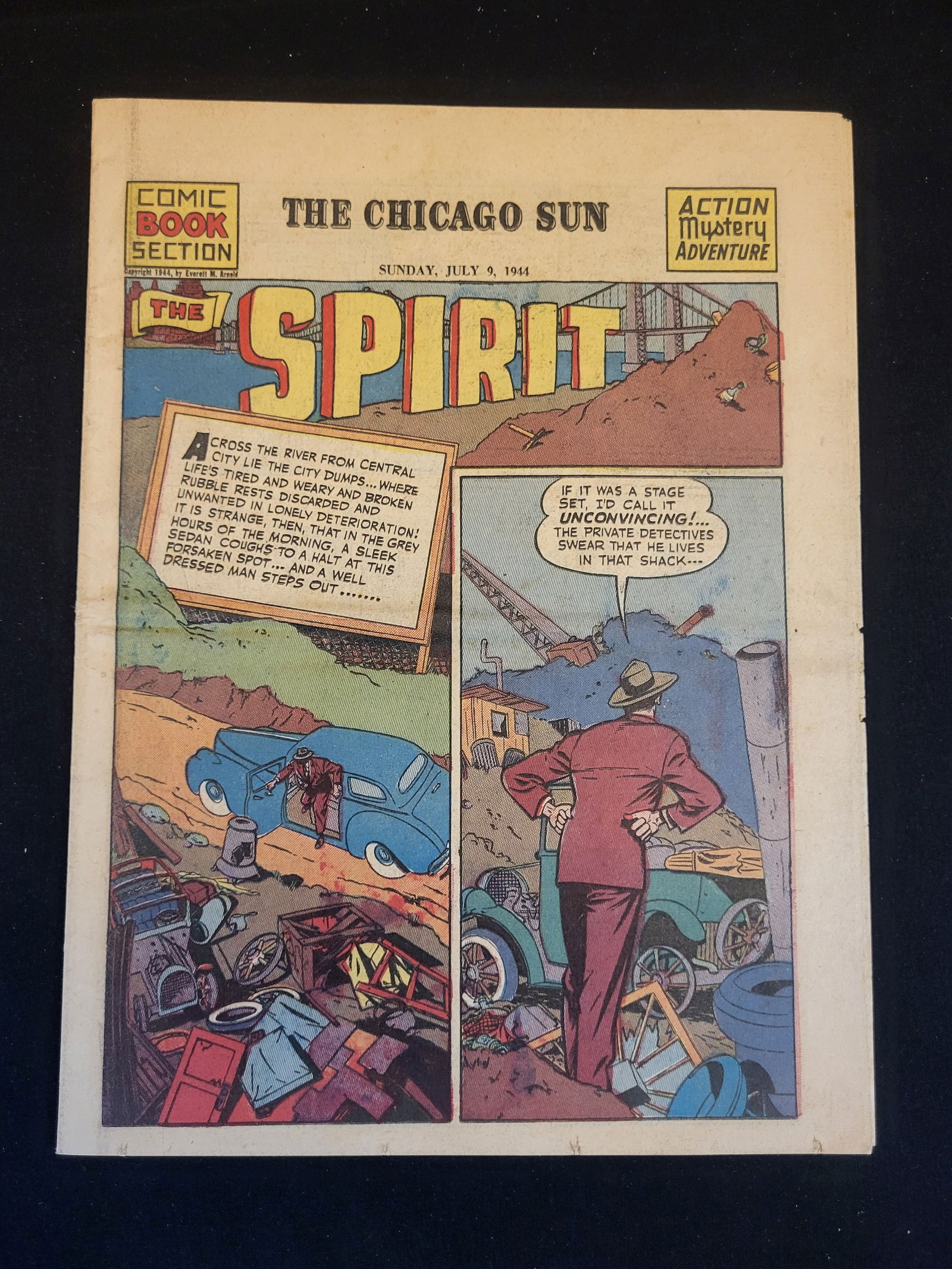 Will Eisner The Spirit Comic Book Section The Chicago Sun July 9 1944 (1 of 2)