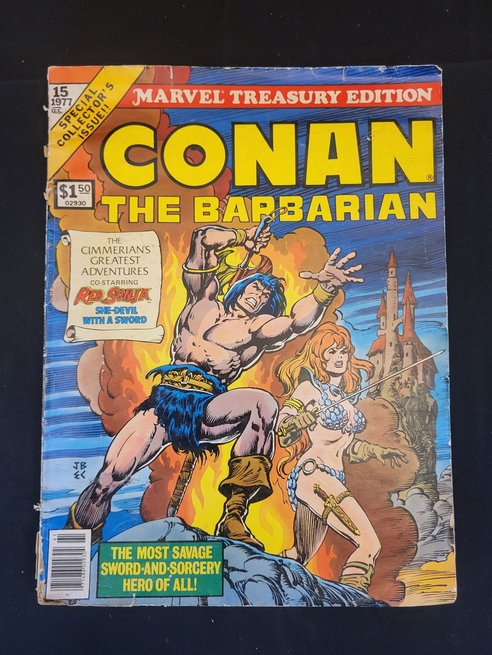 Marvel Treasury Edition No. 15 Conan the Barbarian 1977 (1 of 2)