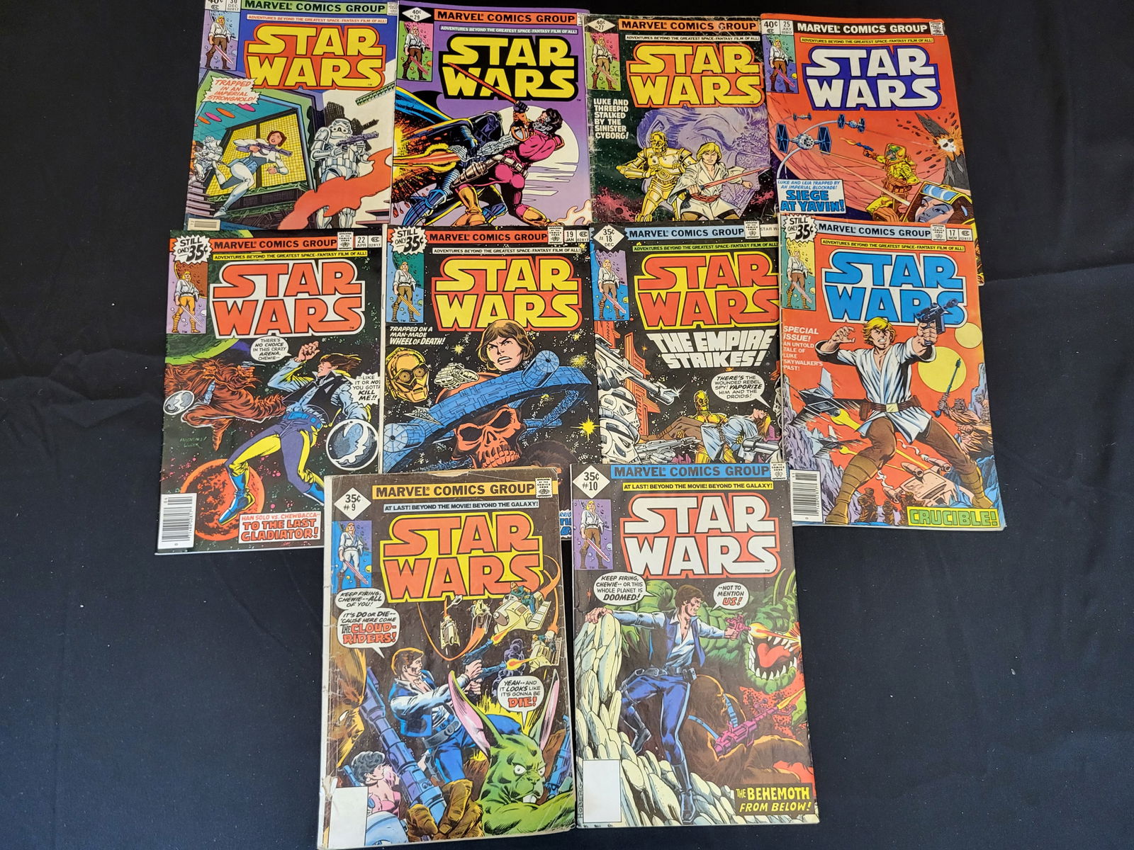 A Collection of Star Wars Marvel Comics Comic Books (1 of 4)