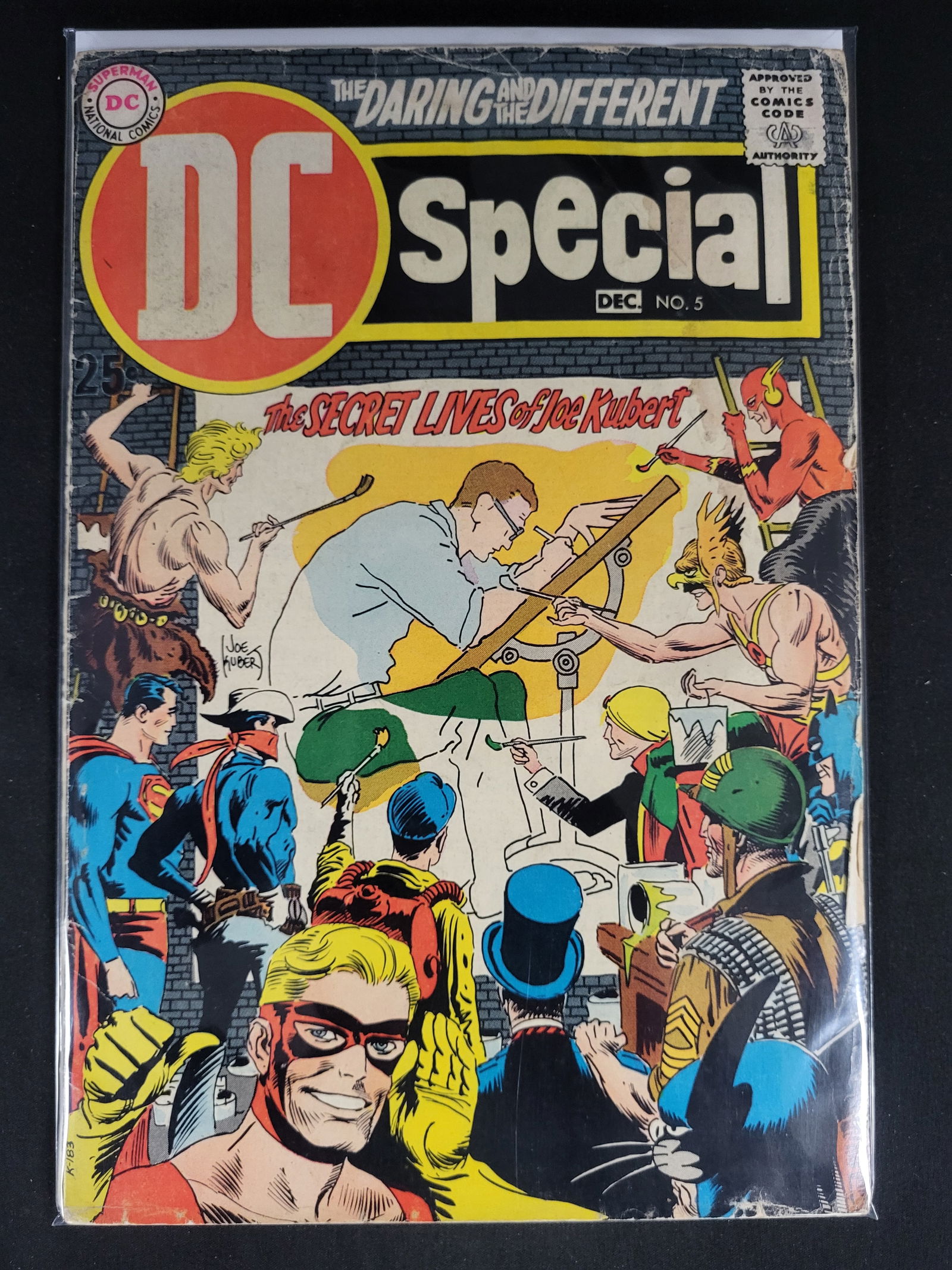 DC Special No. 5 The Daring and the Different December 1969 Joe Kubert: BID PER WHAT YOU SEE IN THE PHOTO, NOT THE AI GENERATED TITLES AND DESCRIPTIONS! DC Special No. 5, titled The Daring and the Different, published by National Periodical Publications in December 1969.