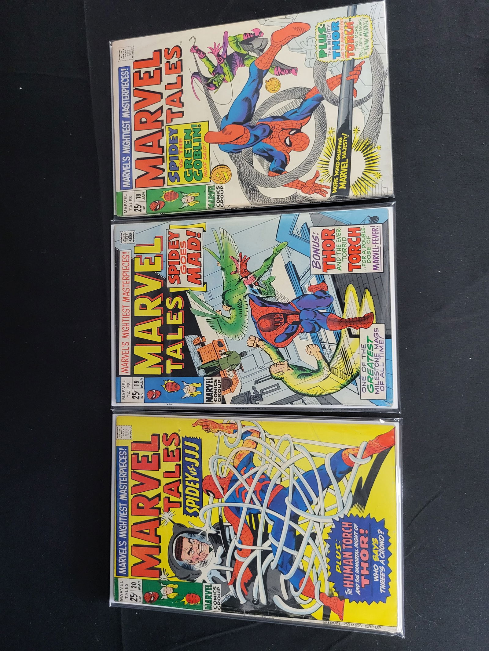 A Trio of Marvel Tales Silver Age Comic Books Issues 18 19 and 20 (1 of 2)