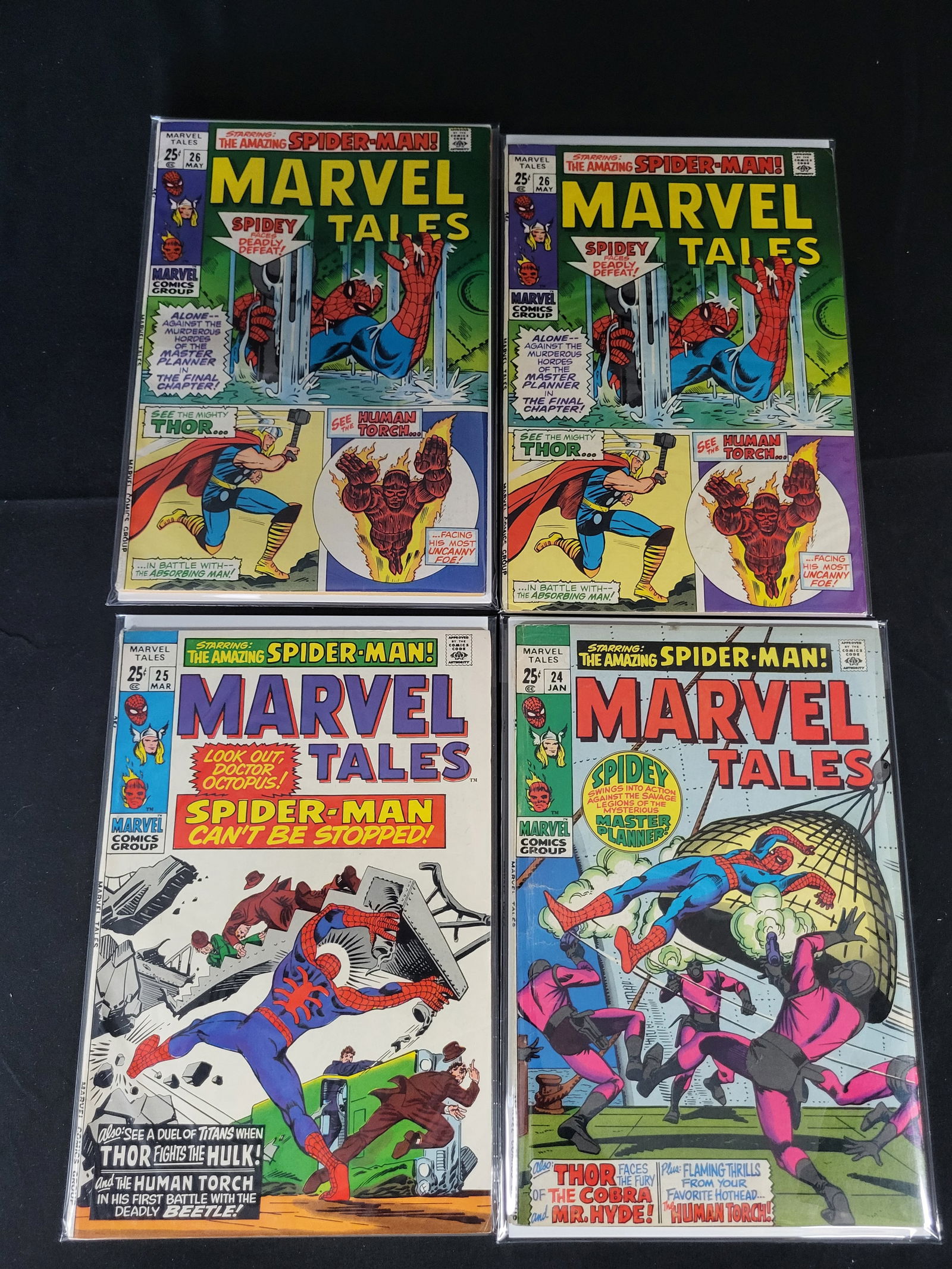 A Group of Marvel Tales Starring Spider-Man Bronze Age Comic Books (1 of 2)