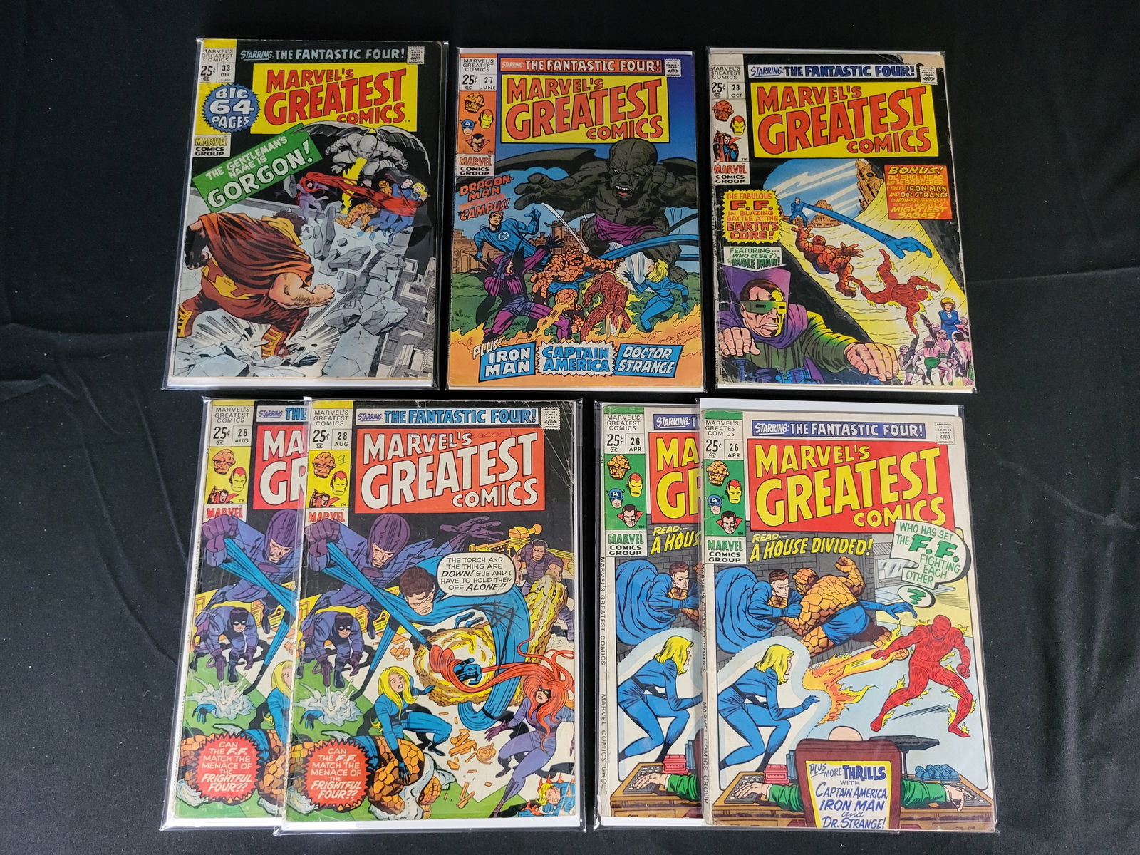 A Collection of Marvel's Greatest Comics Featuring the Fantastic Four (1 of 2)