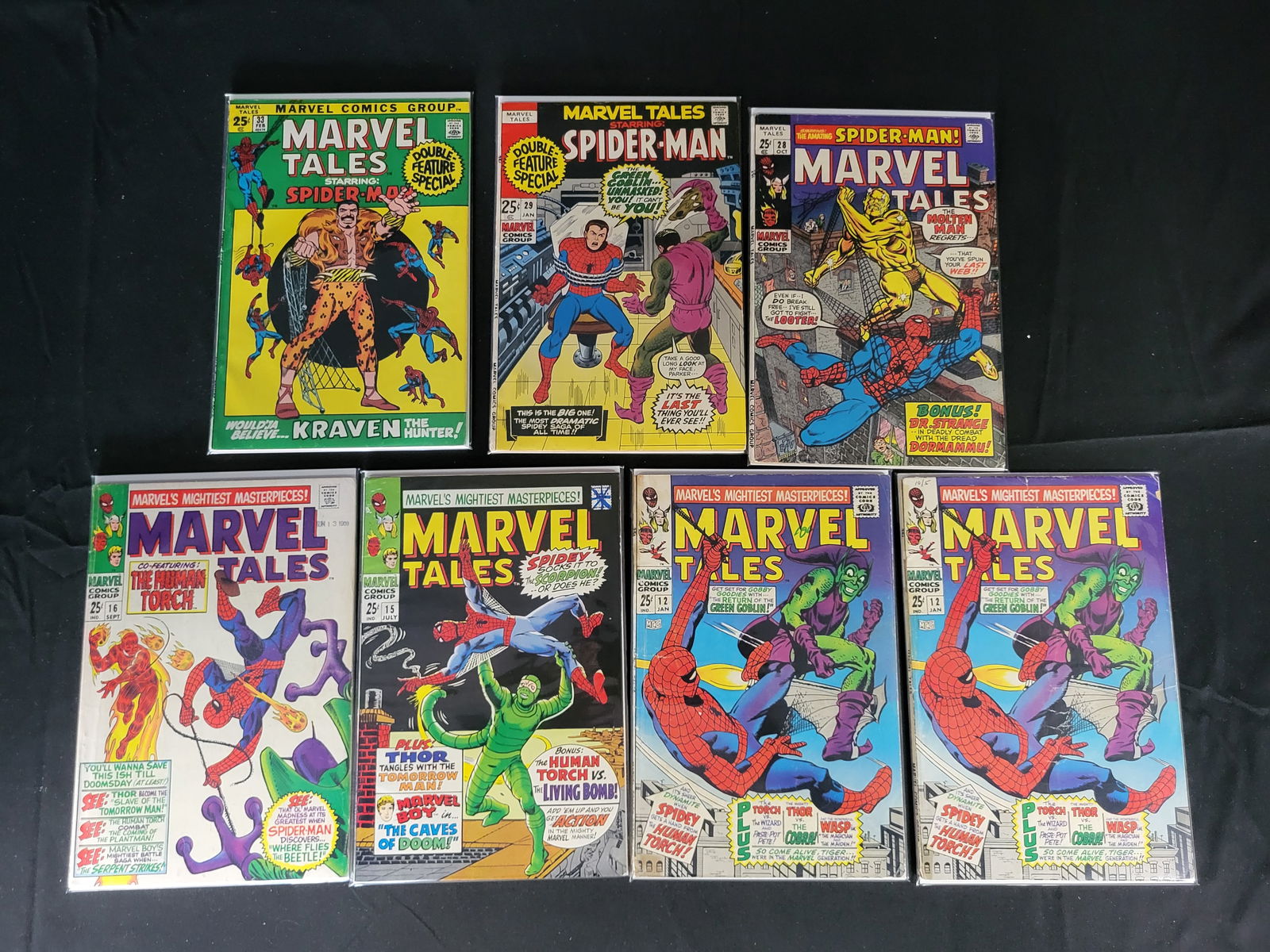 A Group of Marvel Tales Starring Spider-Man Comic Books (1 of 2)